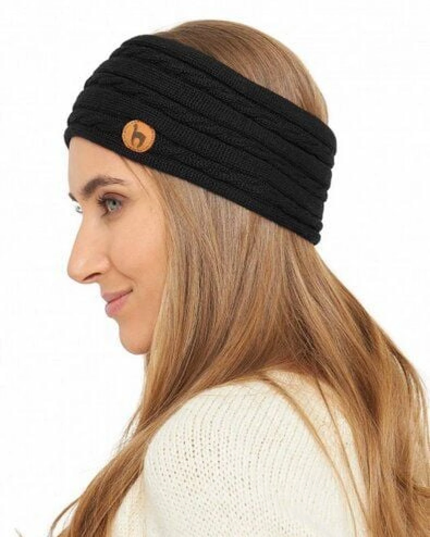 Apu Kuntur Stirnband Suave aus 100% Baby Alpaka – Ansicht 3
