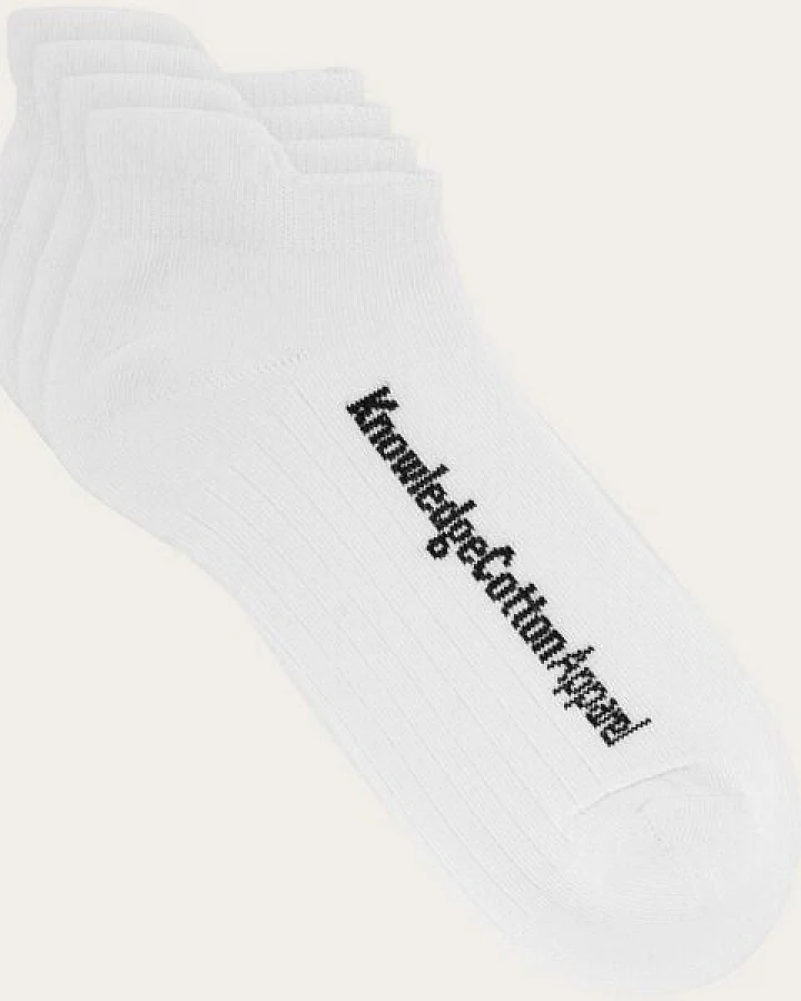 KnowledgeCotton Apparel 2-Pack Socken FOOTIE mit Bio-Baumwolle