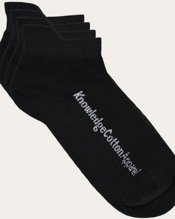 KnowledgeCotton Apparel 2-Pack Socken FOOTIE mit Bio-Baumwolle