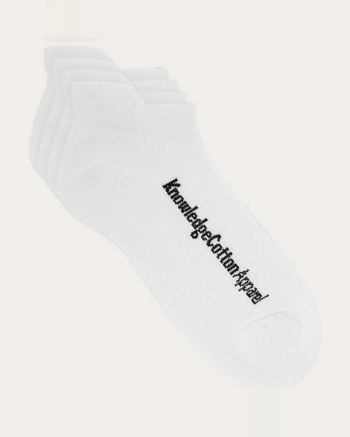 KnowledgeCotton Apparel 2-Pack Socken FOOTIE mit Bio-Baumwolle