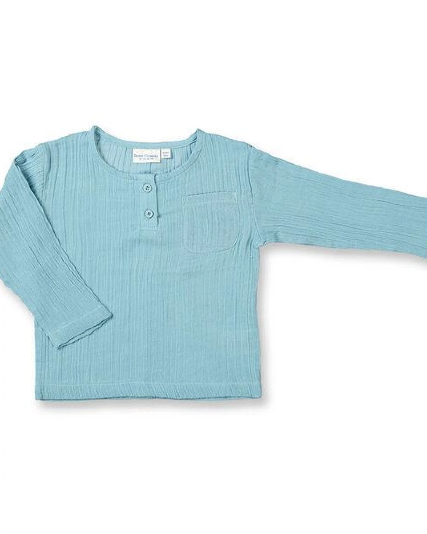 sense-organics Sense Organics Kinder Musselin Langarm Shirt Bio Baumwolle – Ansicht 2