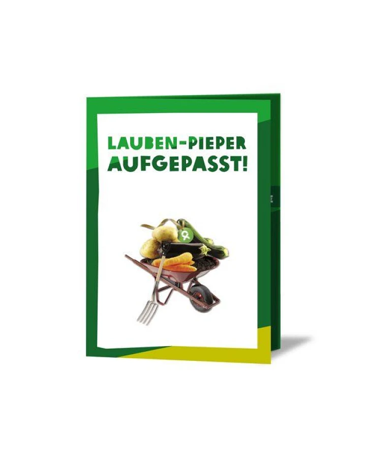 OxfamUnverpackt Spenden-Geschenk "Garten-Set" (Grußkarte mit Magnet)
