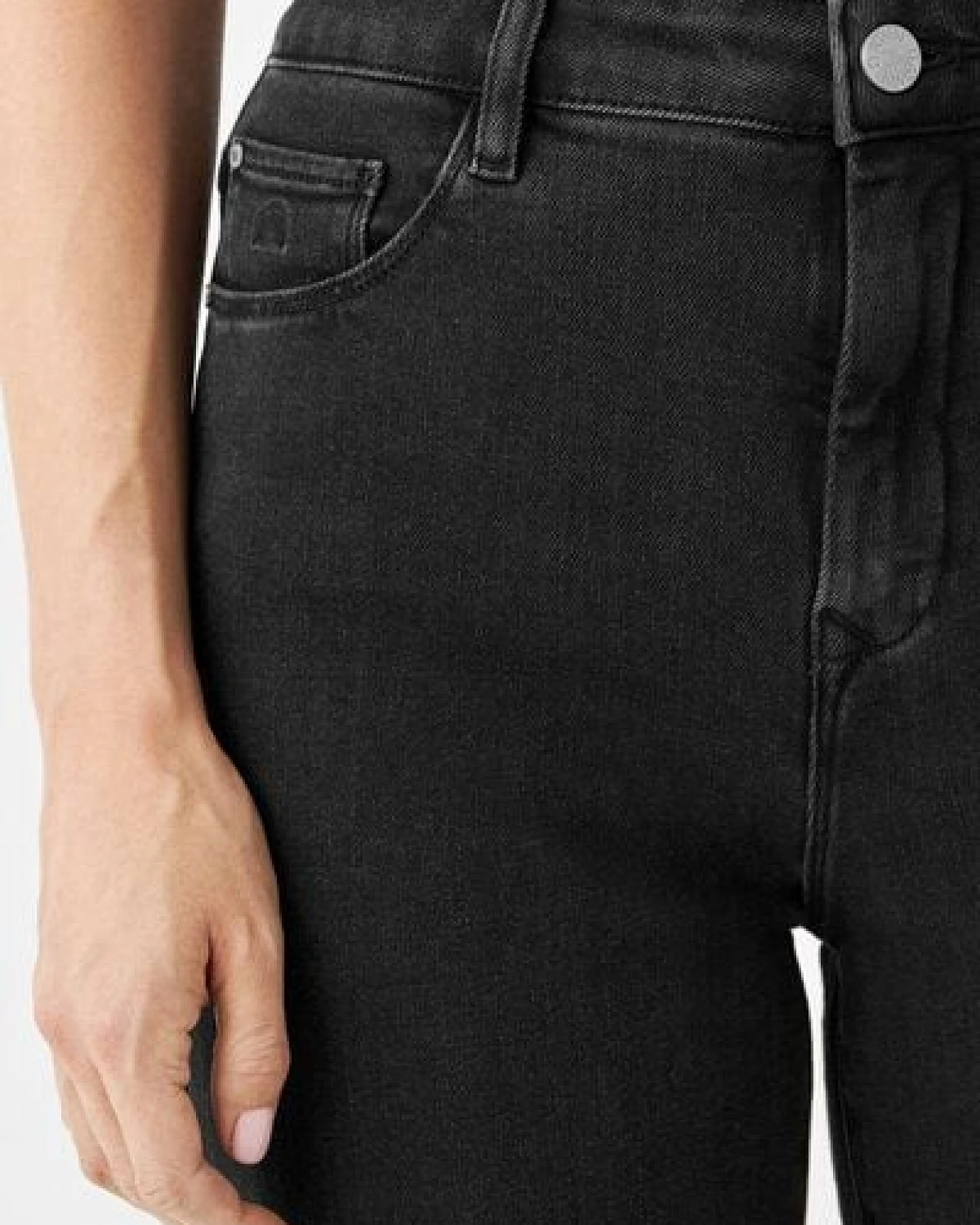 Damen Jeans DEW High Waist Flared DAWN Bio-Baumwolle – Ansicht 4