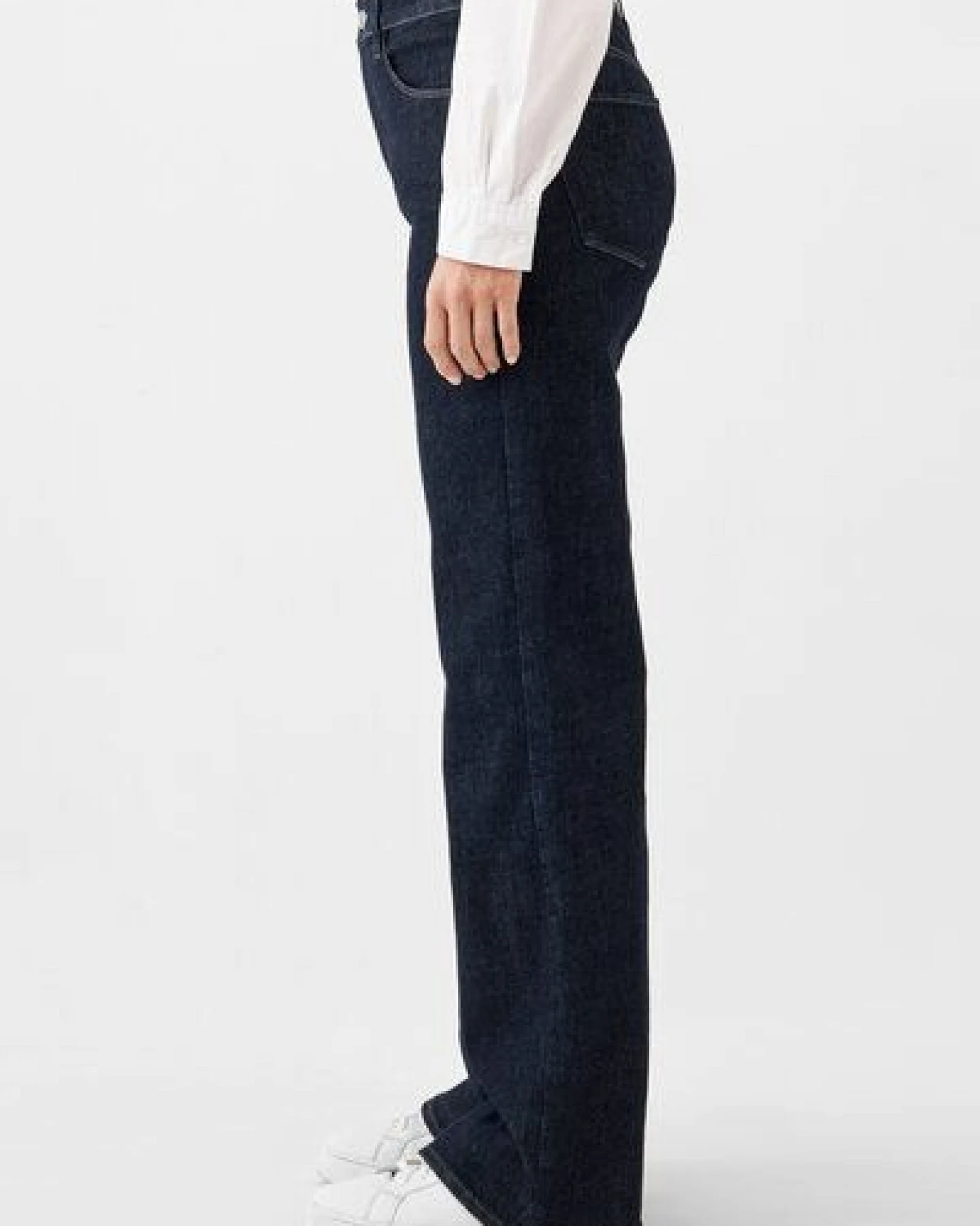 Damen Jeans DEW High Waist Flared DAWN Bio-Baumwolle – Ansicht 2