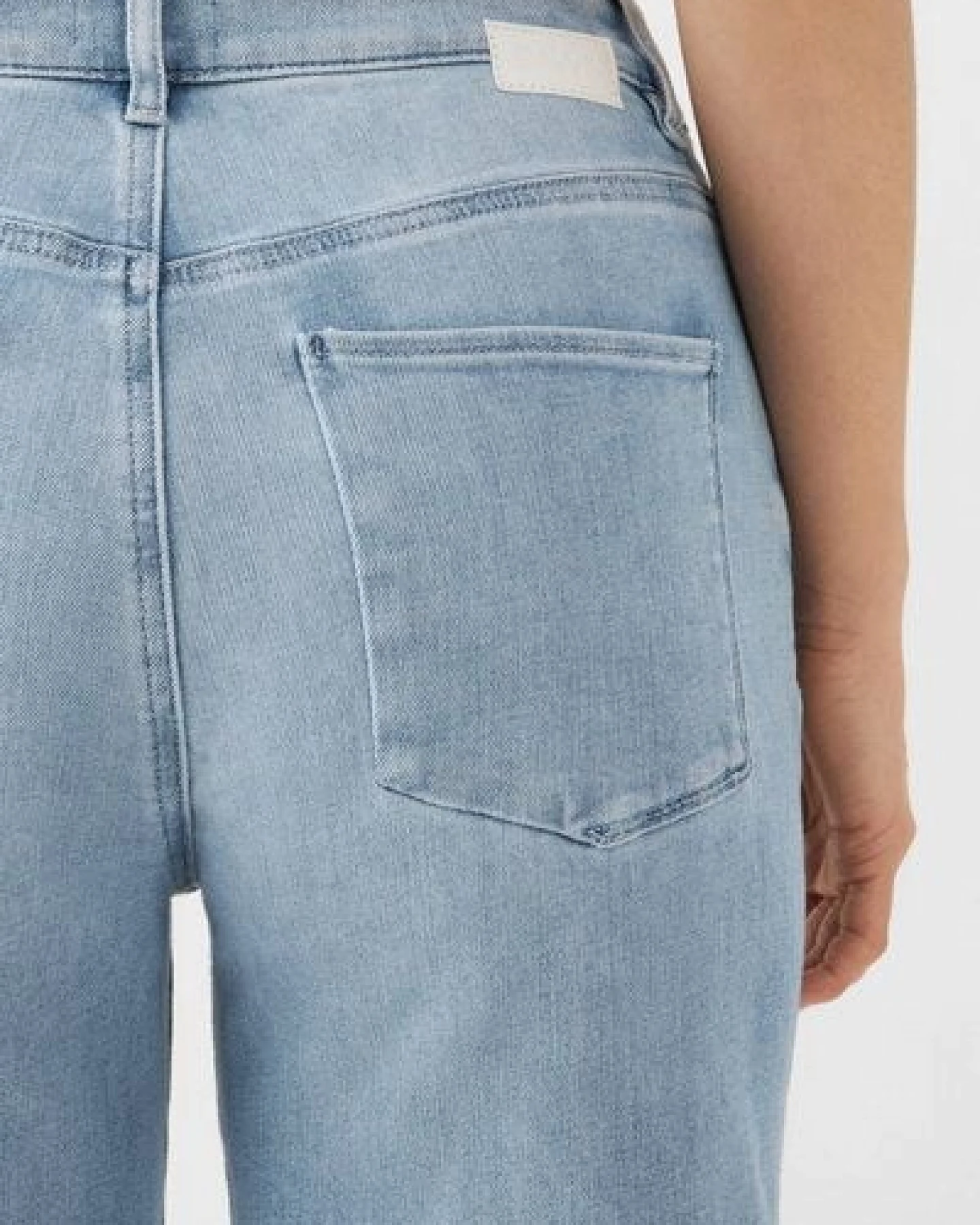 Damen Jeans DEW High Waist Flared DAWN Bio-Baumwolle – Ansicht 4