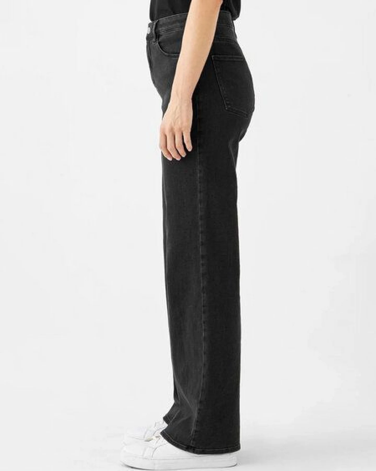 Damen Jeans DEW High Waist Flared DAWN Bio-Baumwolle – Ansicht 2