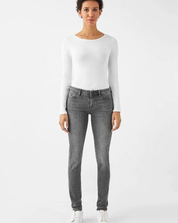 Produktseite: Damen Jeans MID SUN Slim Comfortstretch DAWN Bio-Baumwolle