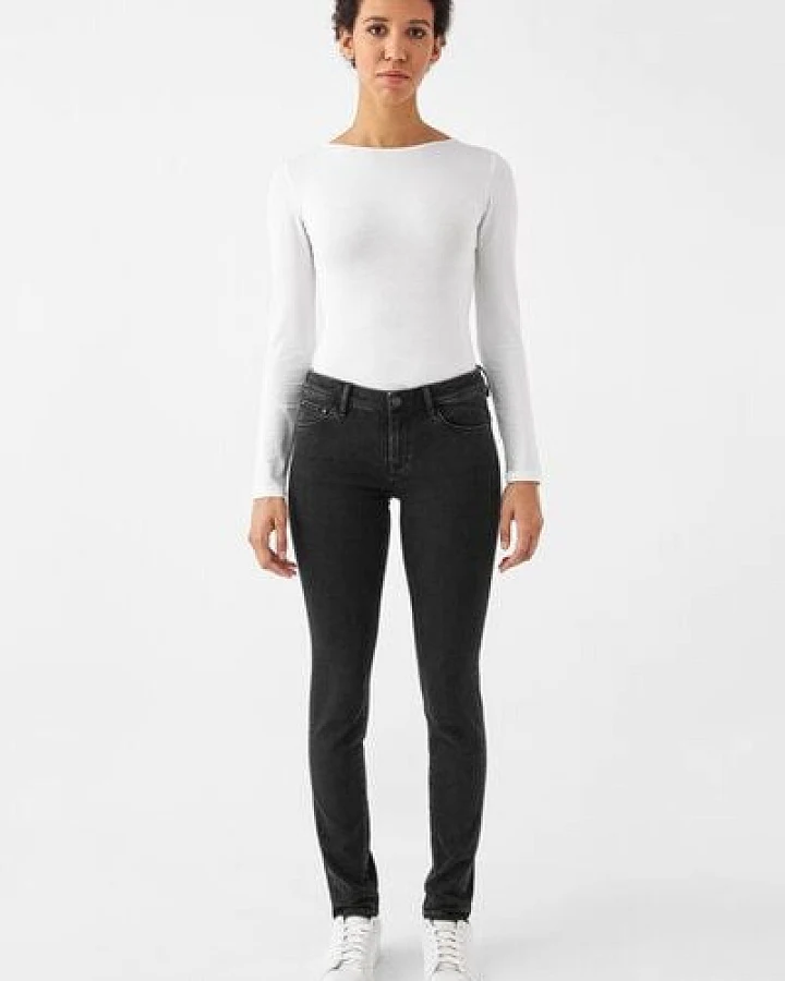 Produktseite: Damen Jeans MID SUN Slim Comfortstretch DAWN Bio-Baumwolle