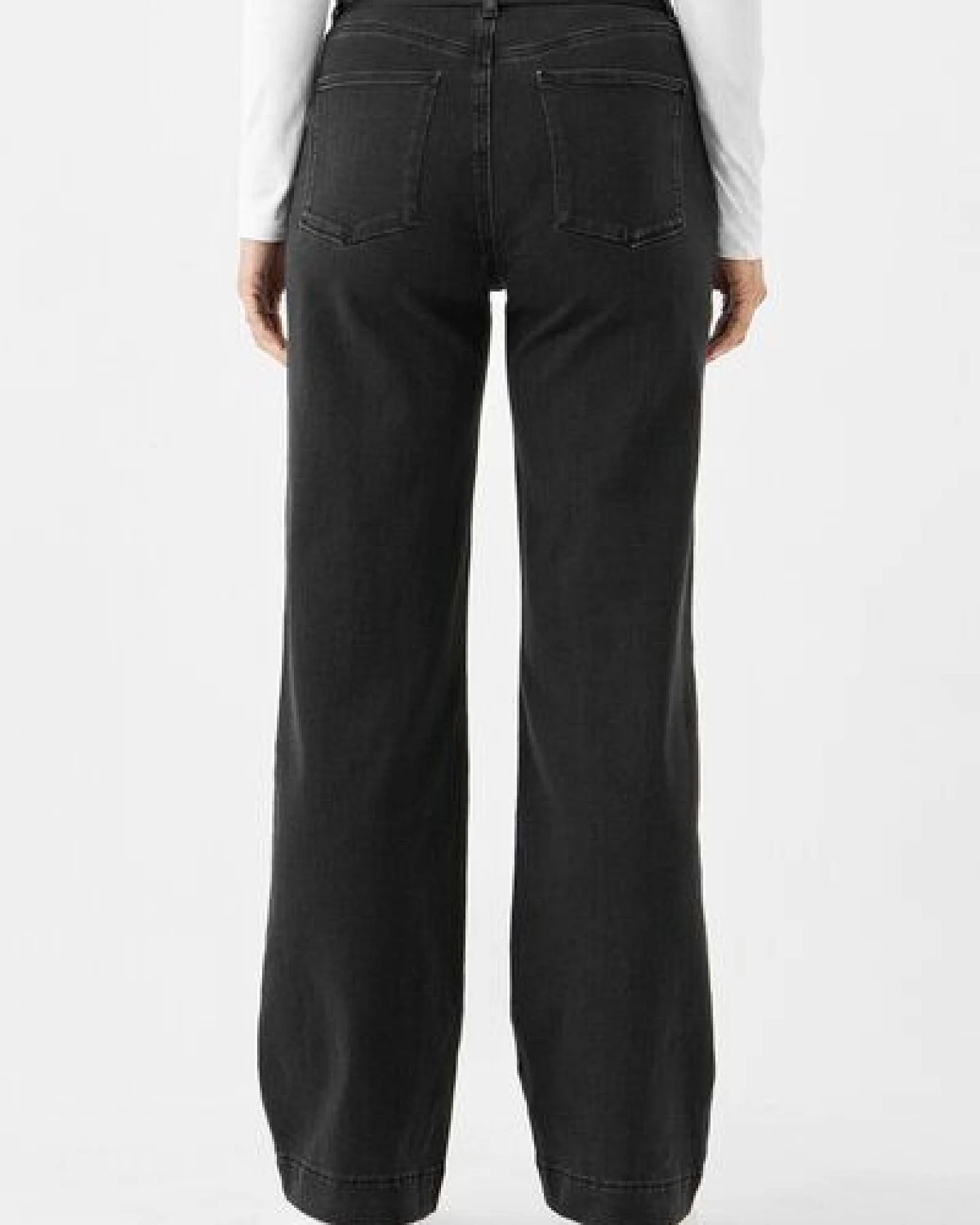 Damen Jeans DEW Flared High Waist French Pocket DAWN Bio-Baumwolle – Ansicht 3
