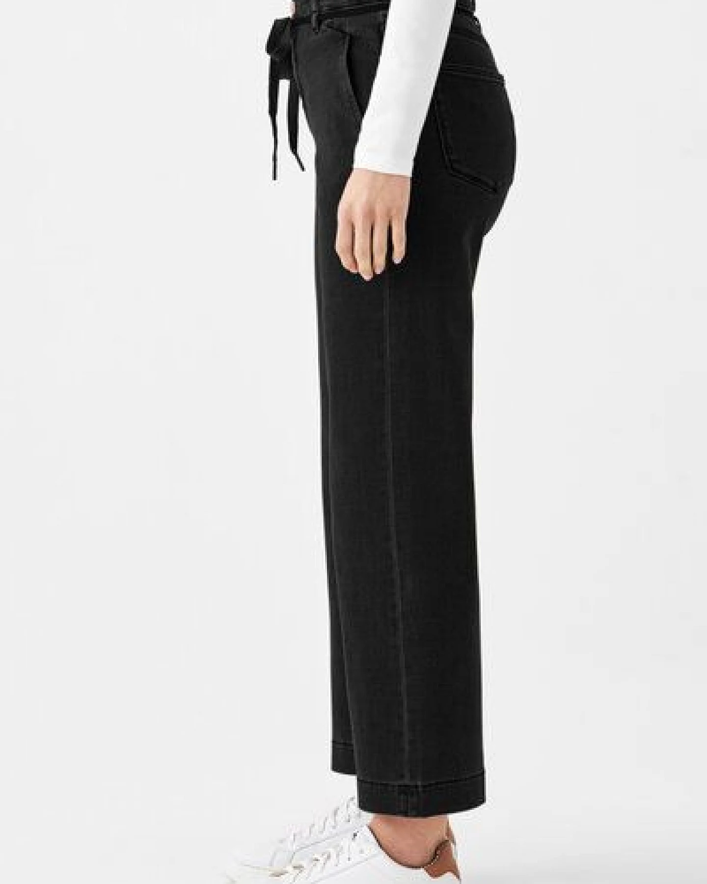 Damen Jeans DEW Flared High Waist French Pocket DAWN Bio-Baumwolle – Ansicht 2
