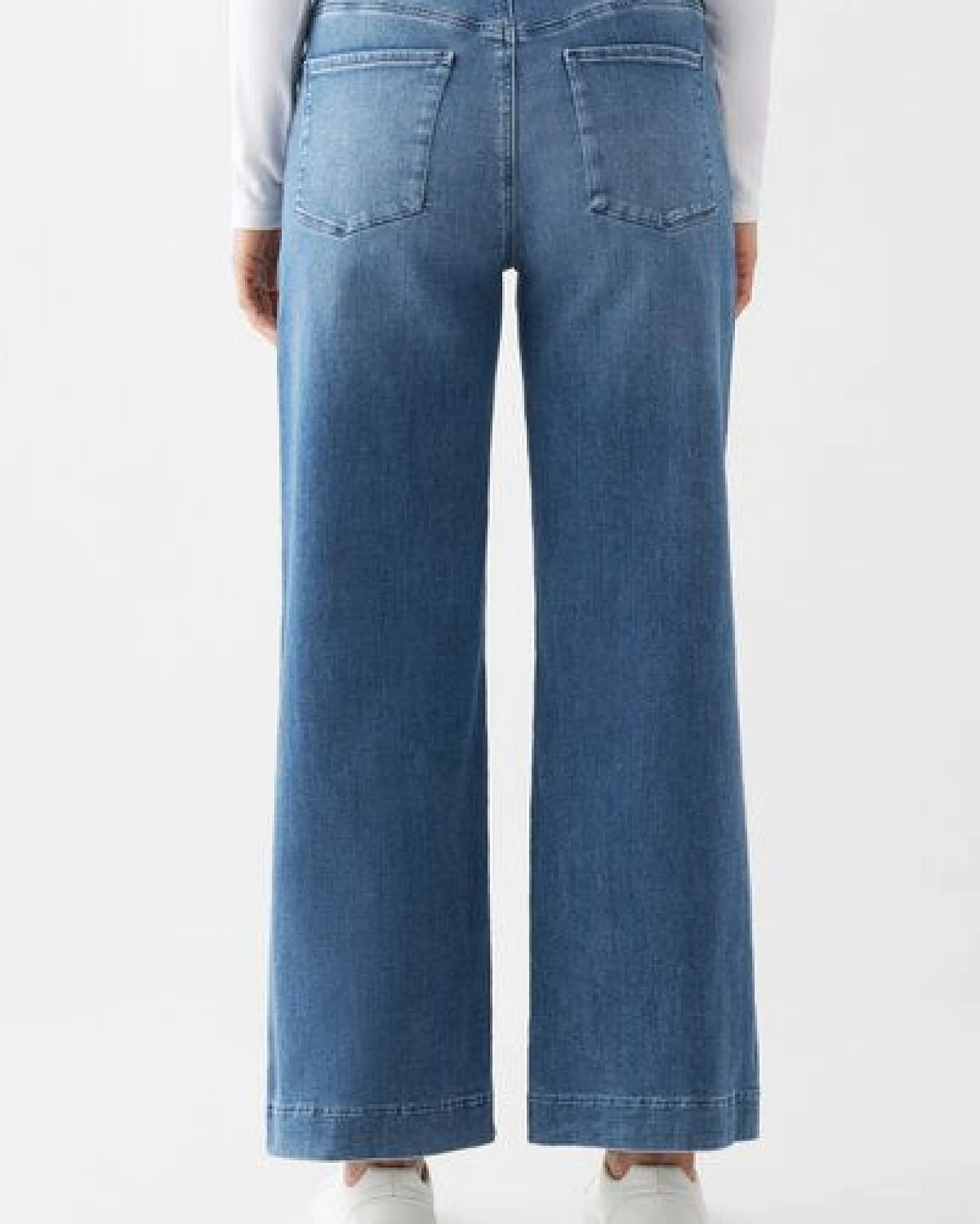 Damen Jeans DEW Flared High Waist French Pocket DAWN Bio-Baumwolle – Ansicht 2