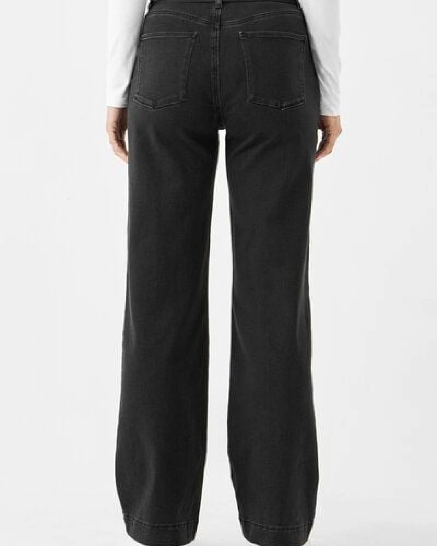 Damen Jeans DEW Flared High Waist French Pocket DAWN Bio-Baumwolle – Ansicht 3