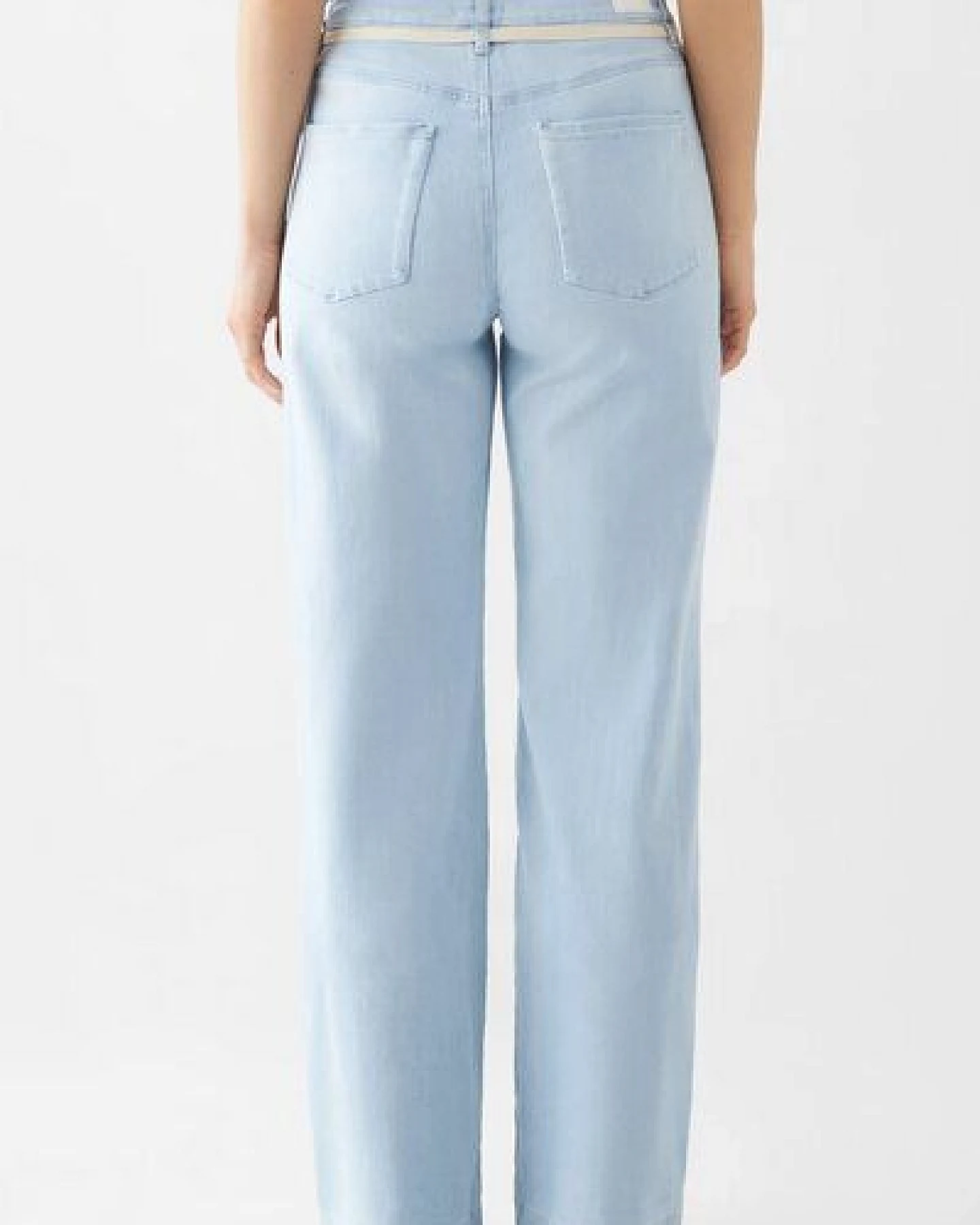 Damen Jeans DEW Flared High Waist French Pocket DAWN Bio-Baumwolle – Ansicht 3