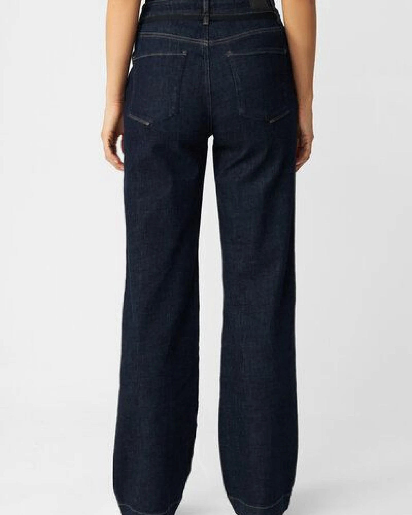 Damen Jeans DEW Flared High Waist French Pocket DAWN Bio-Baumwolle – Ansicht 3
