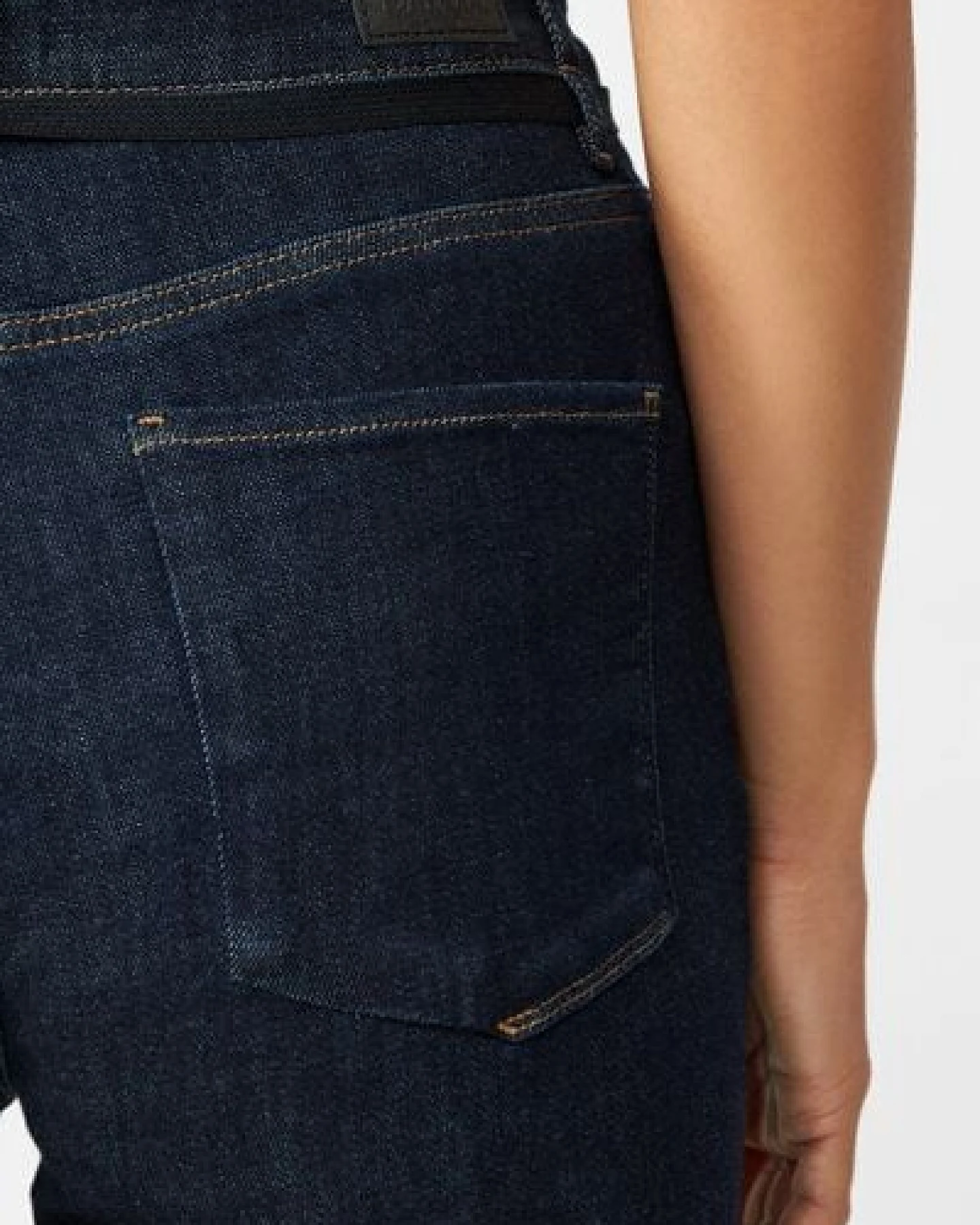 Damen Jeans DEW Flared High Waist French Pocket DAWN Bio-Baumwolle – Ansicht 4