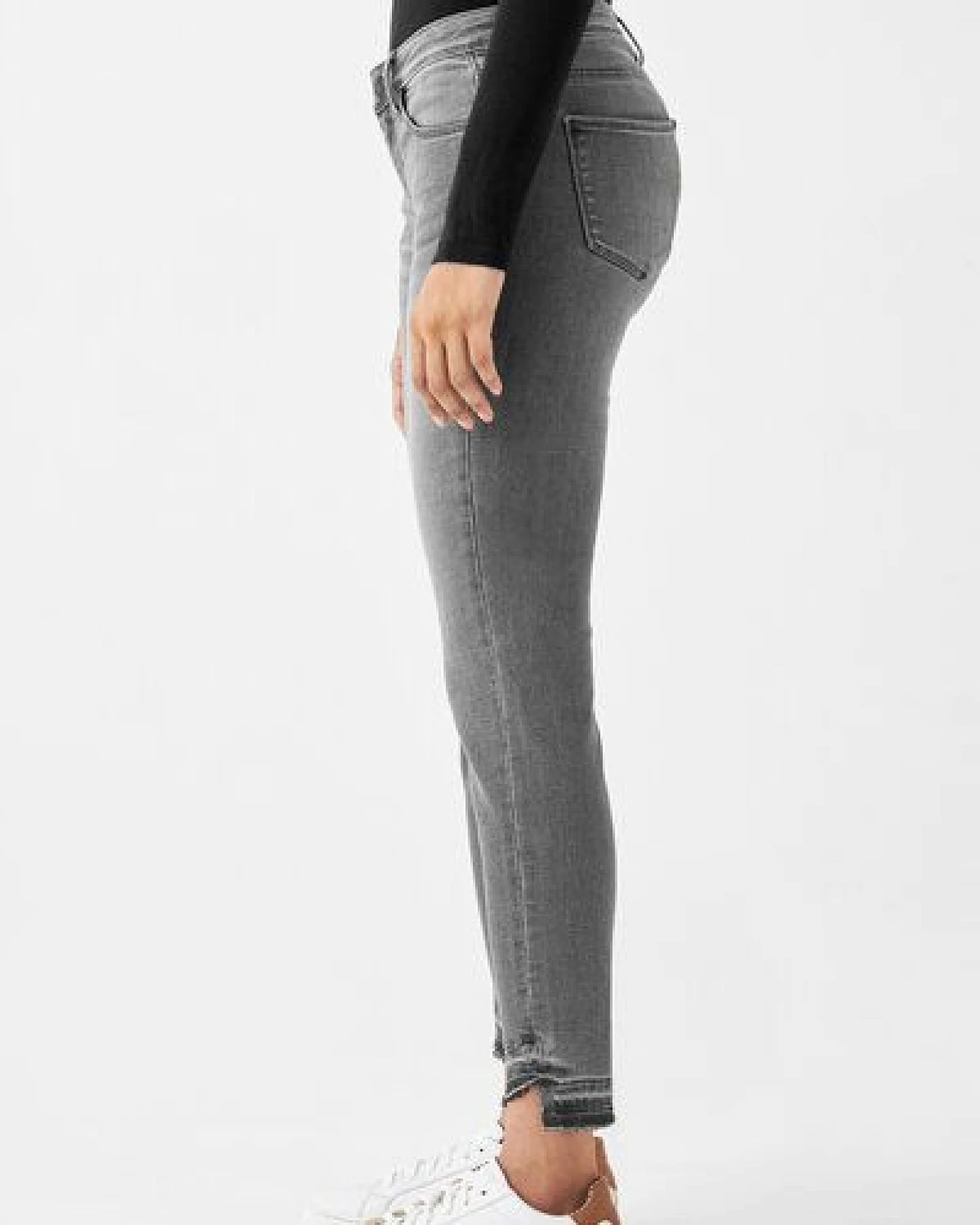Damen Jeans MID SUN Slim Design Details DAWN Bio-Baumwolle – Ansicht 2