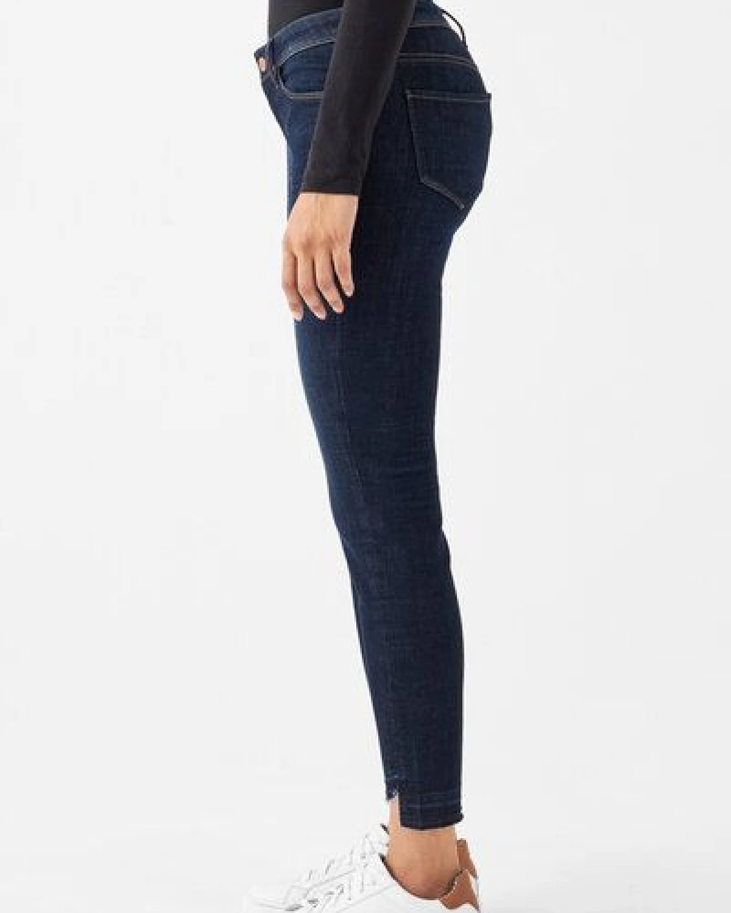 Damen Jeans MID SUN Slim Design Details DAWN Bio-Baumwolle – Ansicht 2