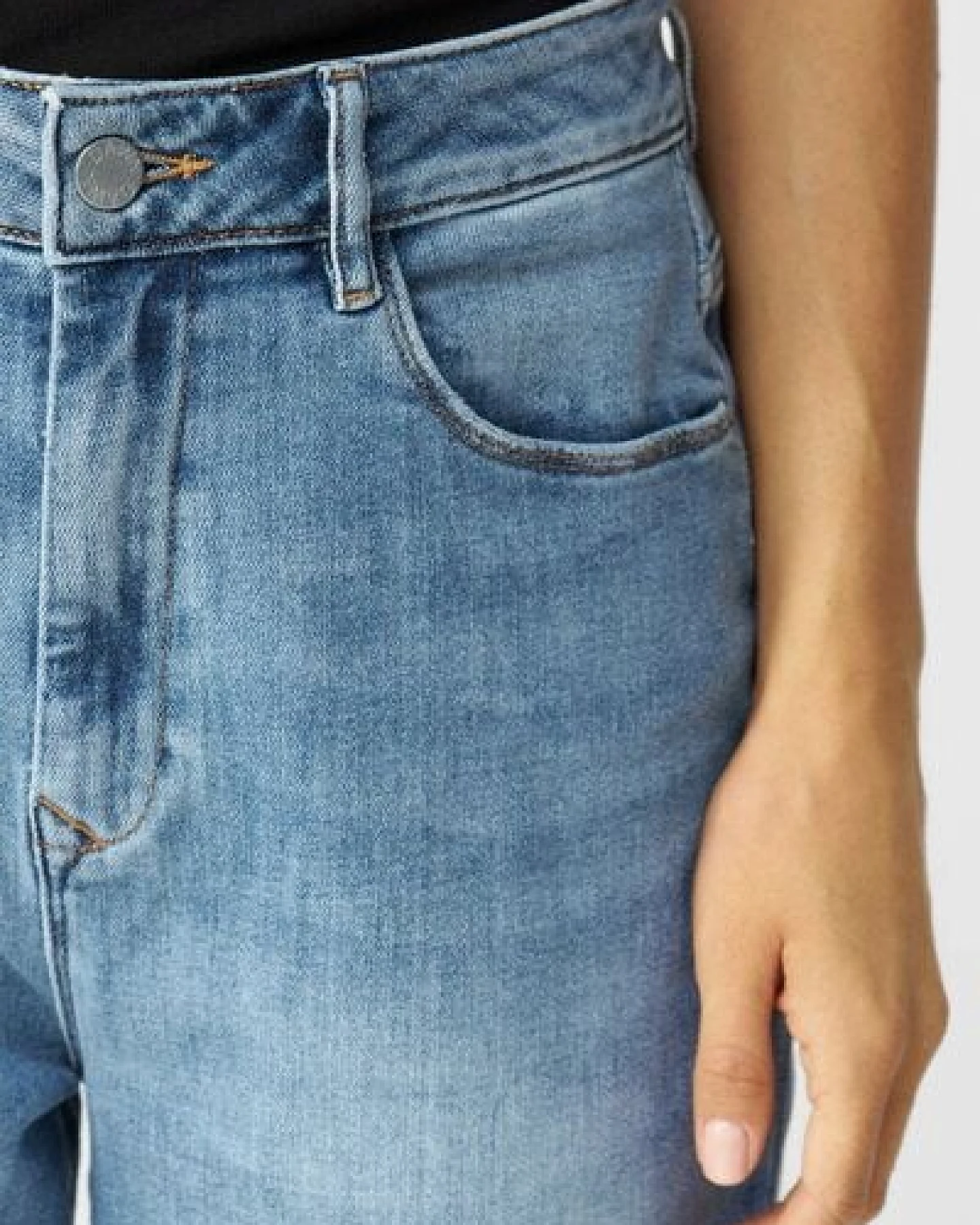 Damen Jeans STARDUST High Waist O-Shape DAWN Bio-Baumwolle – Ansicht 4