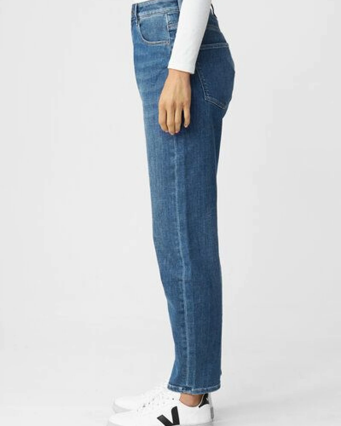 Damen Jeans STARDUST High Waist O-Shape DAWN Bio-Baumwolle – Ansicht 2