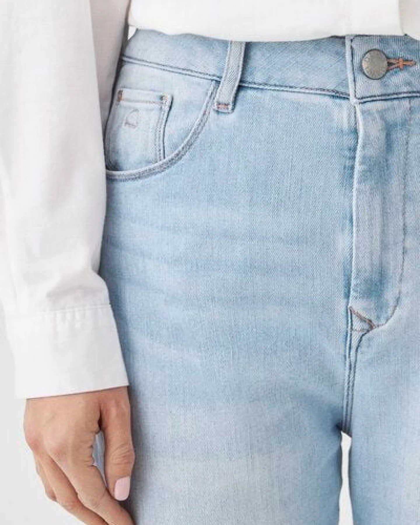 Damen Jeans STARDUST High Waist O-Shape DAWN Bio-Baumwolle – Ansicht 4