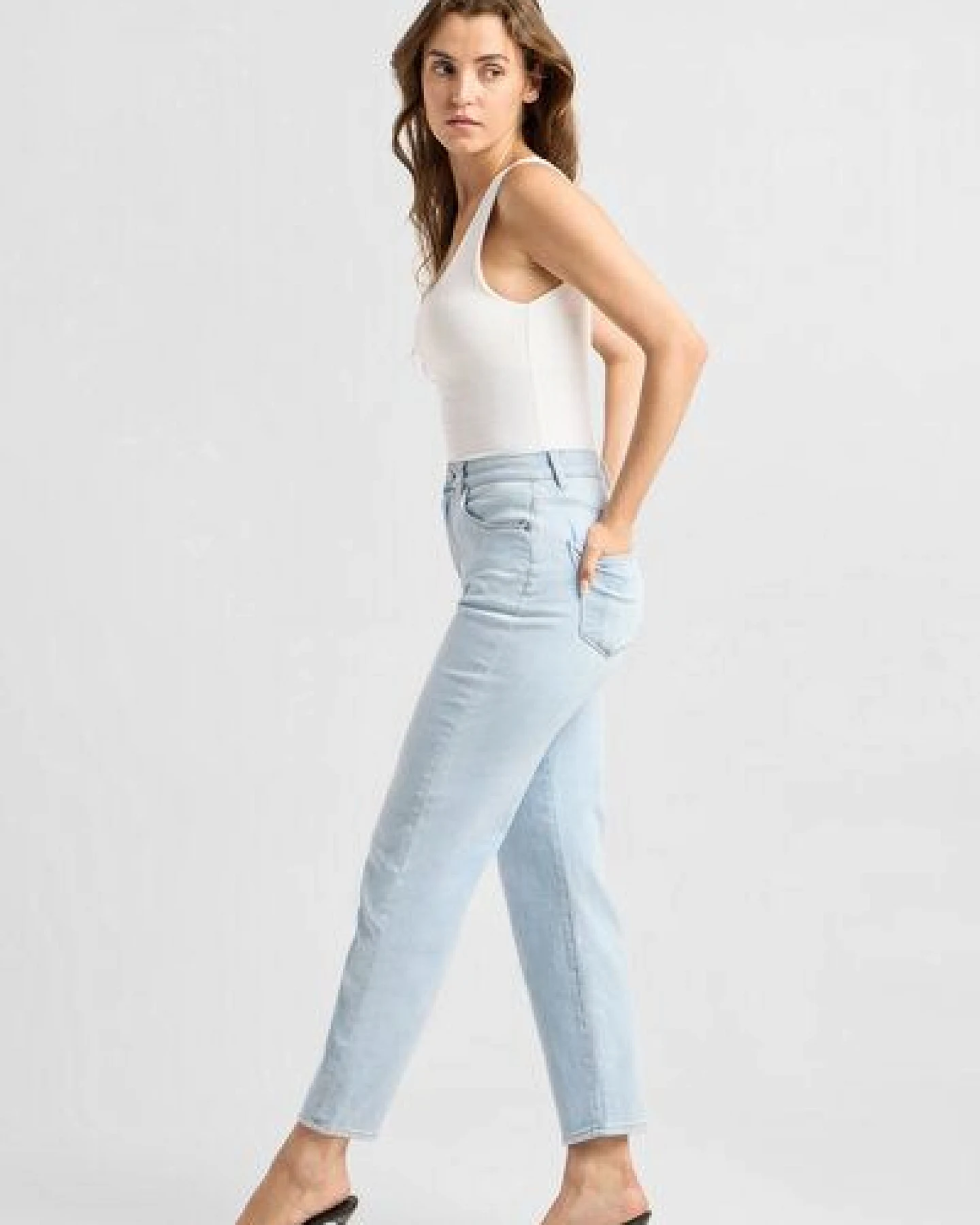 Damen Jeans STARDUST High Waist O-Shape DAWN Bio-Baumwolle – Ansicht 3