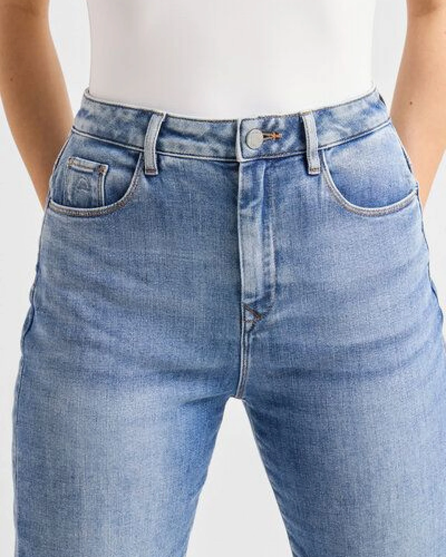Damen Jeans STARDUST High Waist O-Shape DAWN Bio-Baumwolle – Ansicht 4