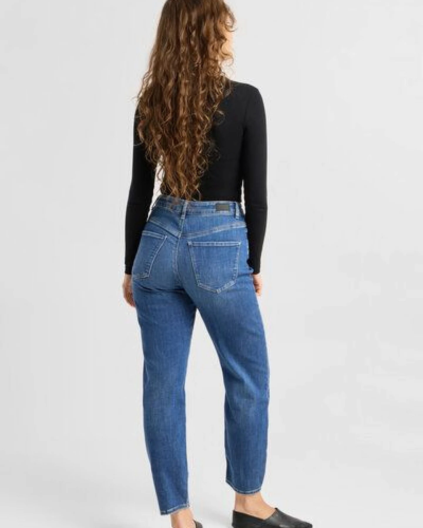 Damen Jeans STARDUST High Waist O-Shape DAWN Bio-Baumwolle – Ansicht 3