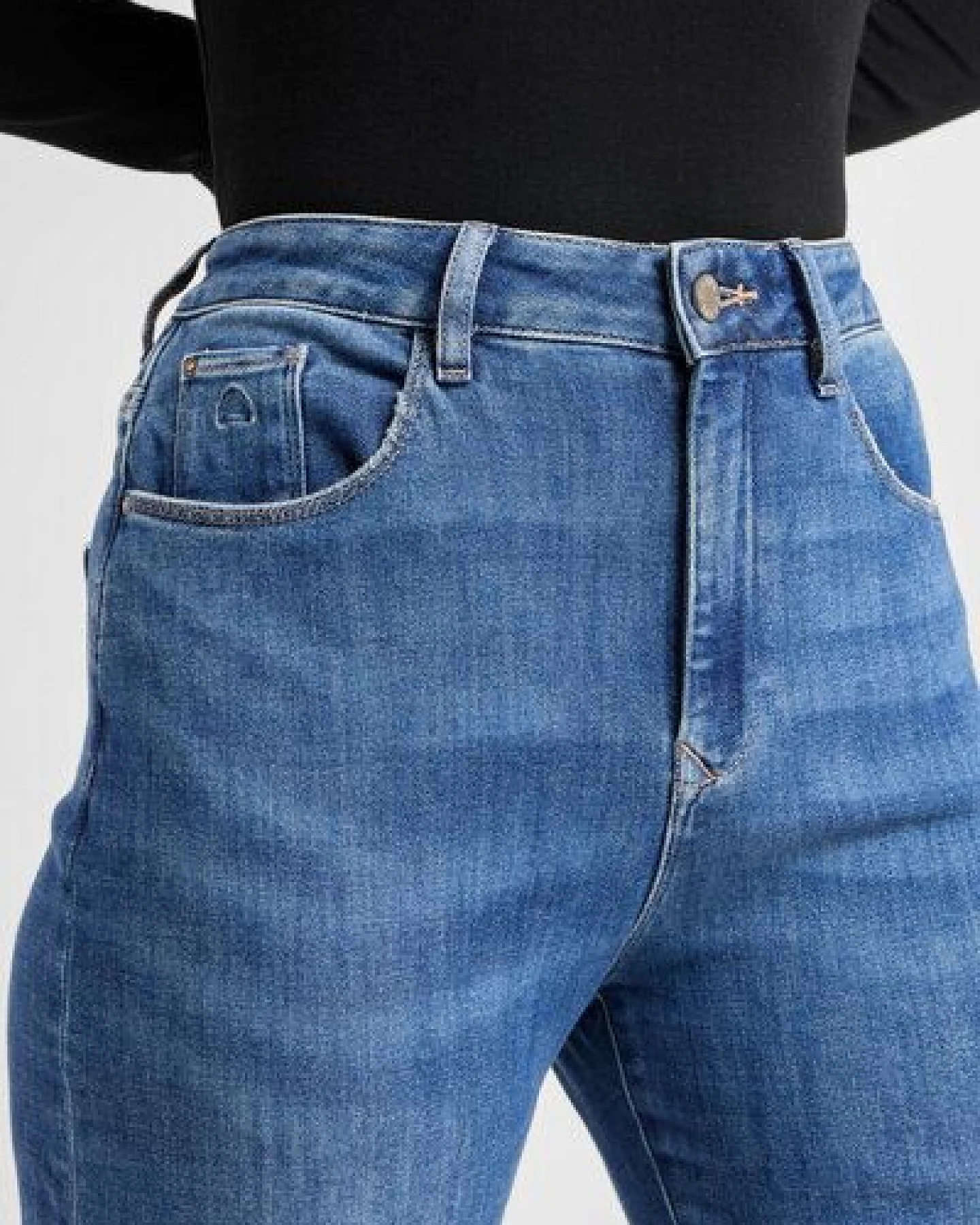 Damen Jeans STARDUST High Waist O-Shape DAWN Bio-Baumwolle – Ansicht 4
