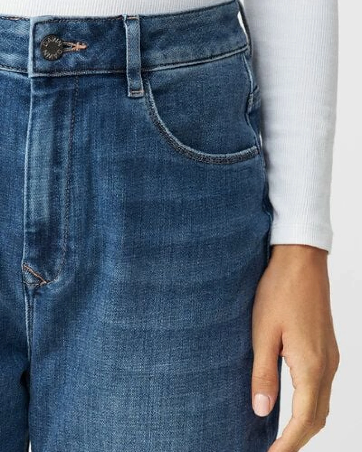Damen Jeans STARDUST High Waist O-Shape DAWN Bio-Baumwolle – Ansicht 4