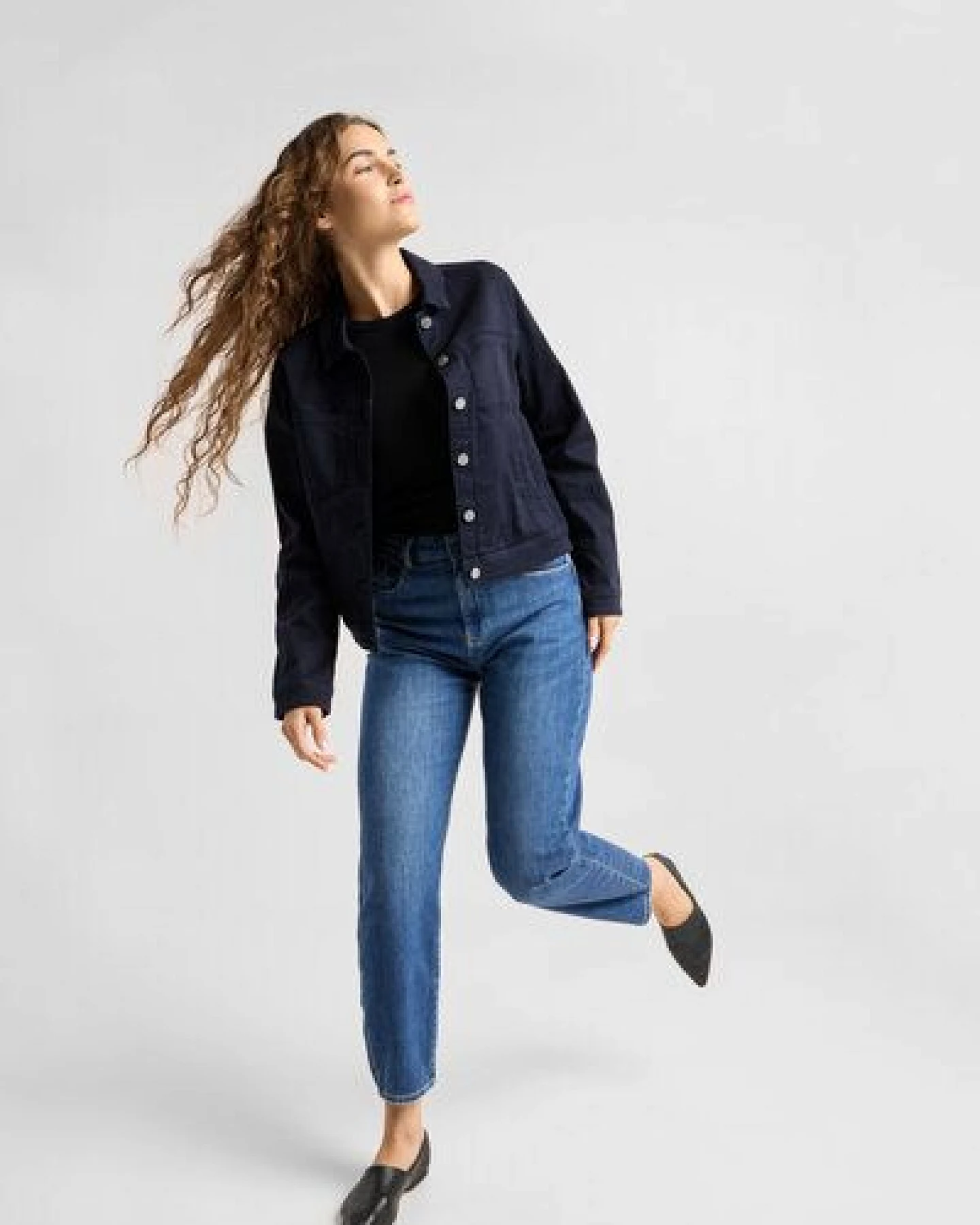 Damen Jeans STARDUST High Waist O-Shape DAWN Bio-Baumwolle – Ansicht 4