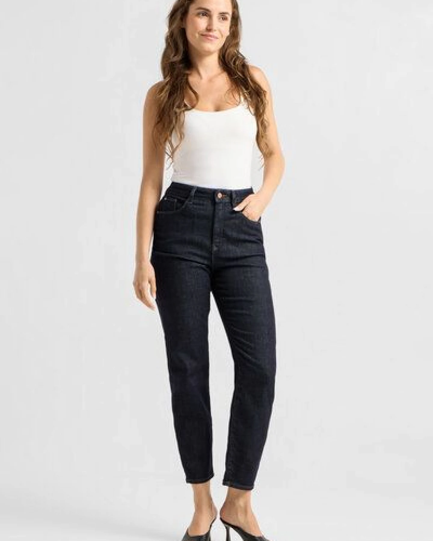 Damen Jeans STARDUST High Waist O-Shape DAWN Bio-Baumwolle – Ansicht 2