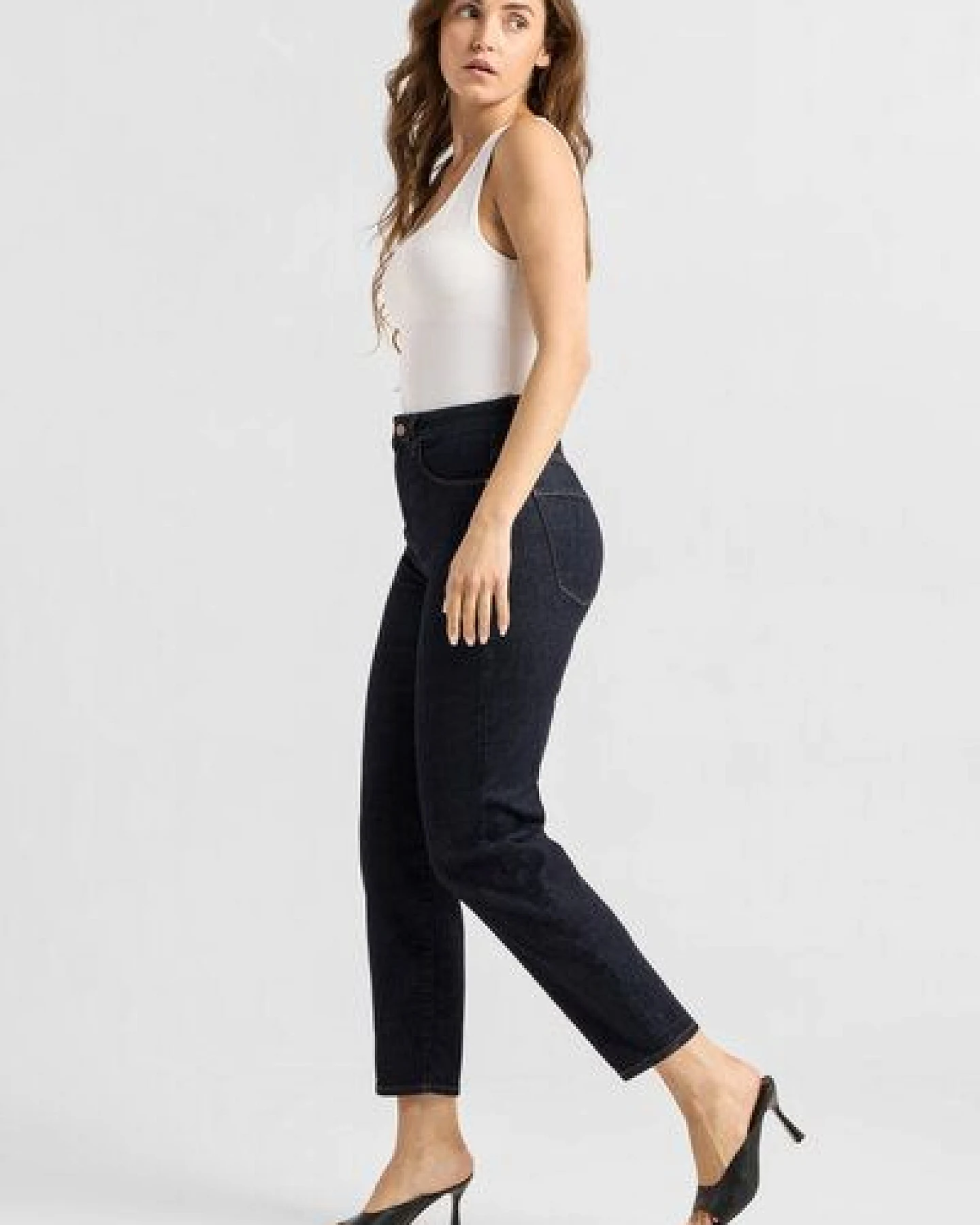 Damen Jeans STARDUST High Waist O-Shape DAWN Bio-Baumwolle – Ansicht 4