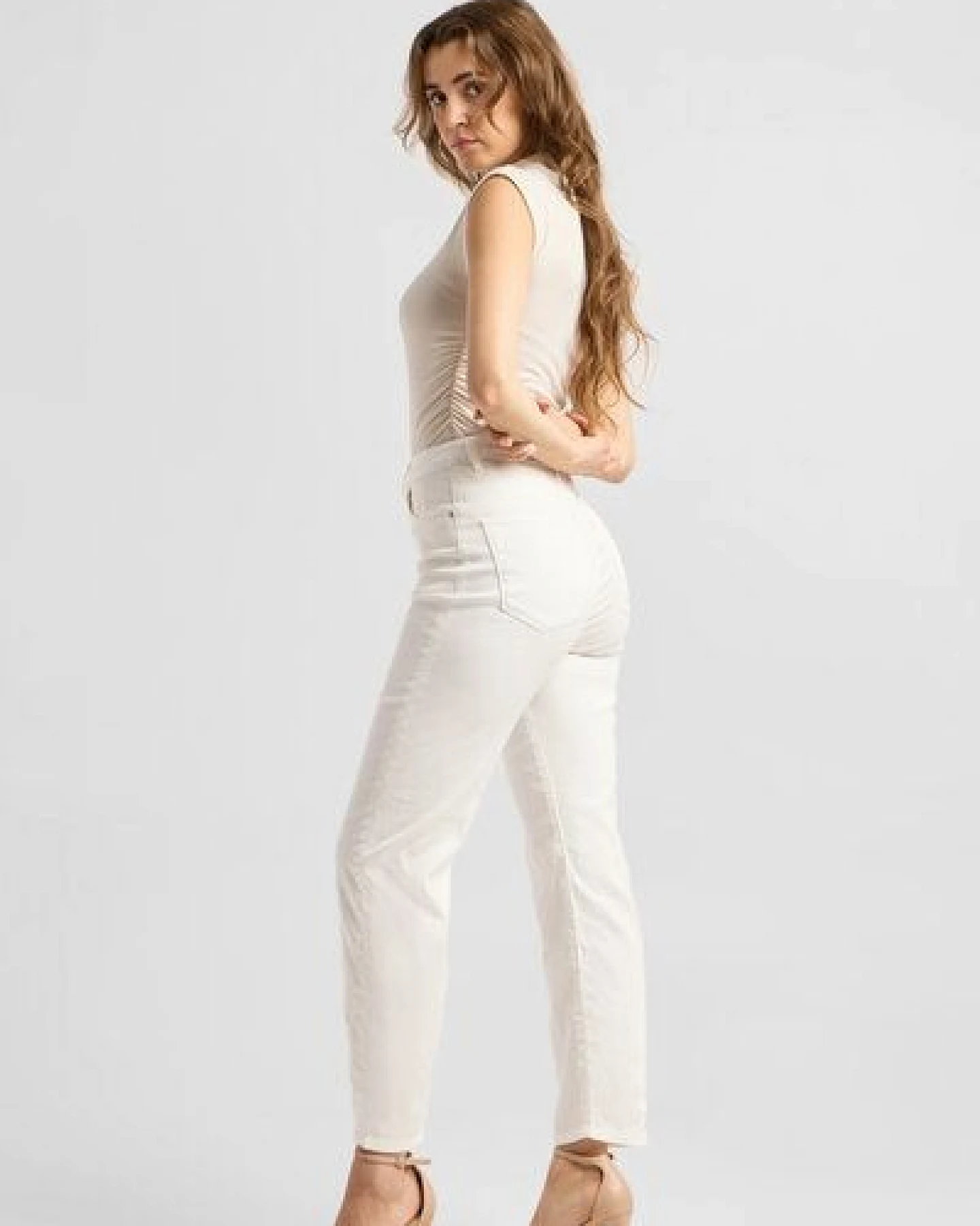 Damen Jeans STARDUST High Waist O-Shape DAWN Bio-Baumwolle – Ansicht 2