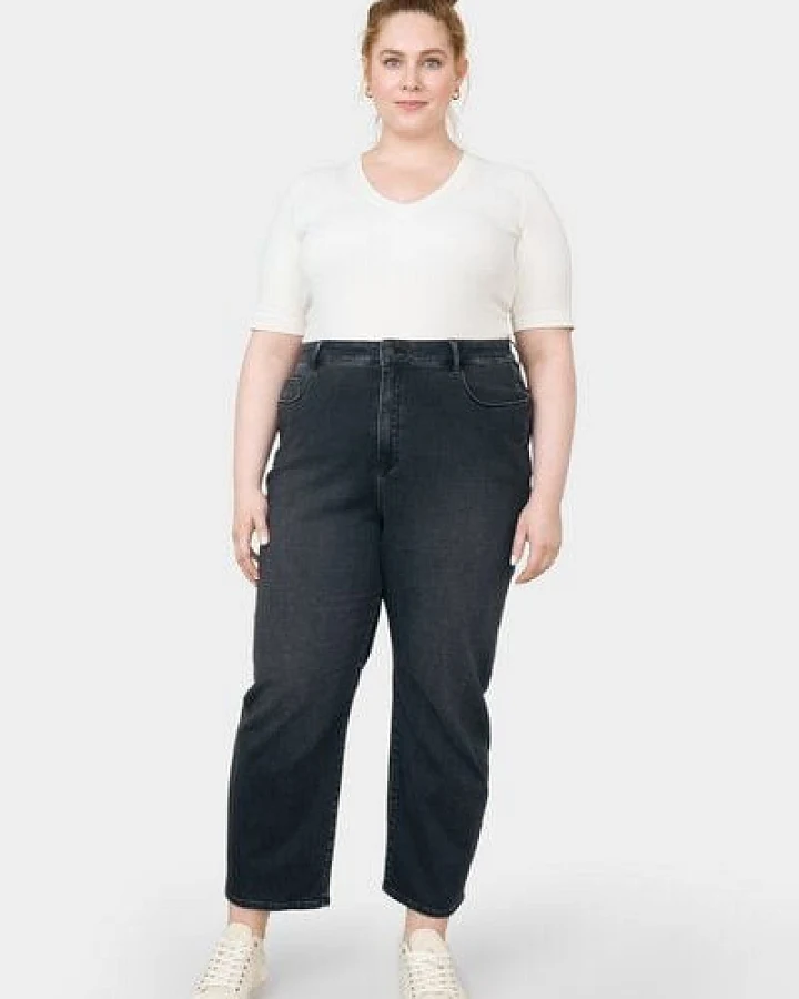 Damen Jeans STARDUST High Waist O-Shape DAWN Bio-Baumwolle Curvy