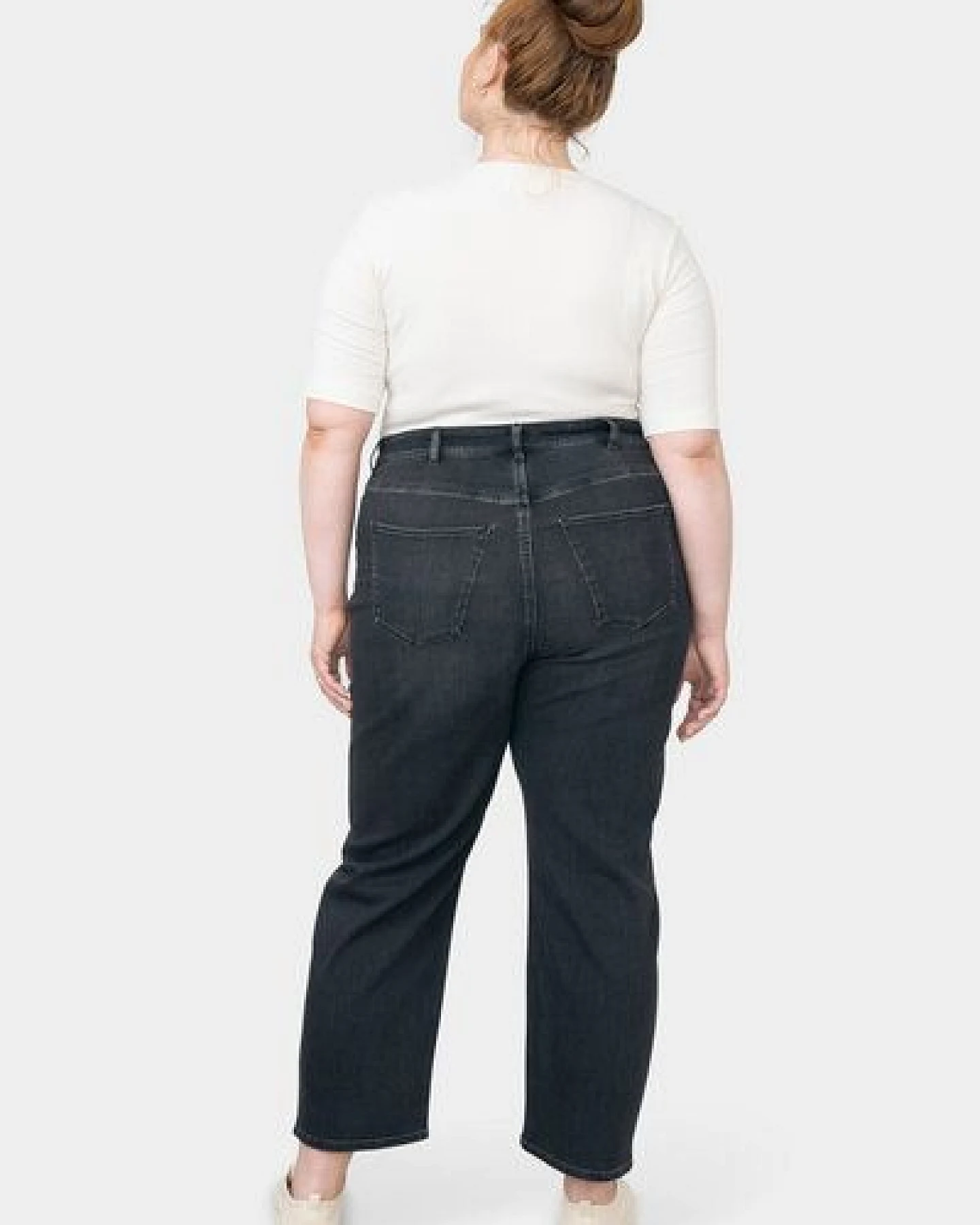 Damen Jeans STARDUST High Waist O-Shape DAWN Bio-Baumwolle Curvy – Ansicht 2
