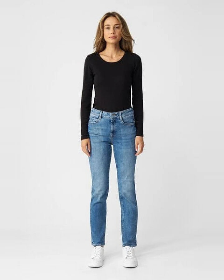 Damen Jeans STELLAR Slim Straight DAWN Bio-Baumwolle