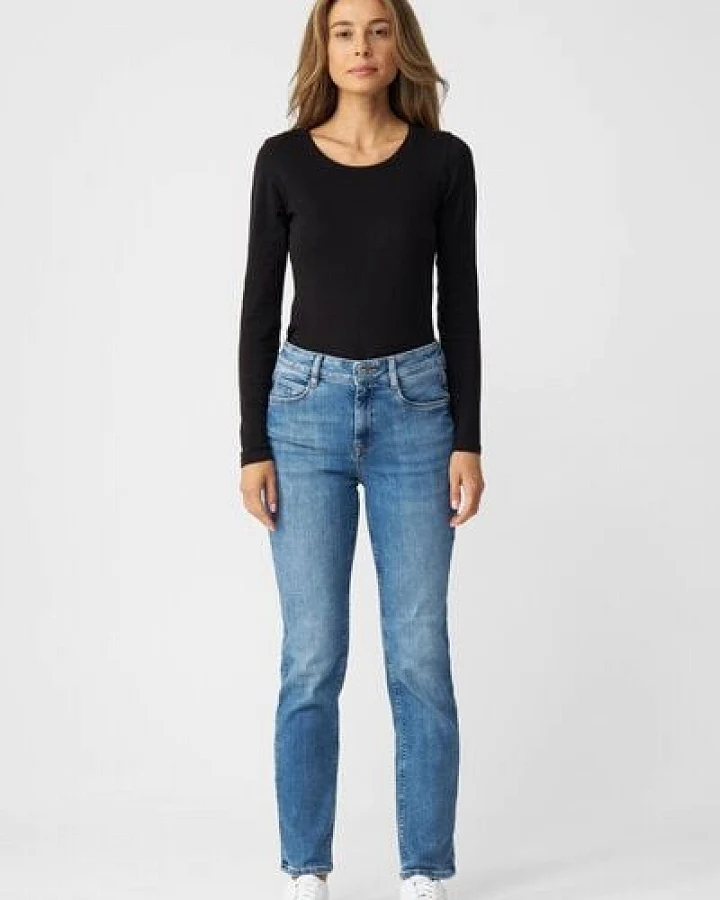 Damen Jeans STELLAR Slim Straight DAWN Bio-Baumwolle