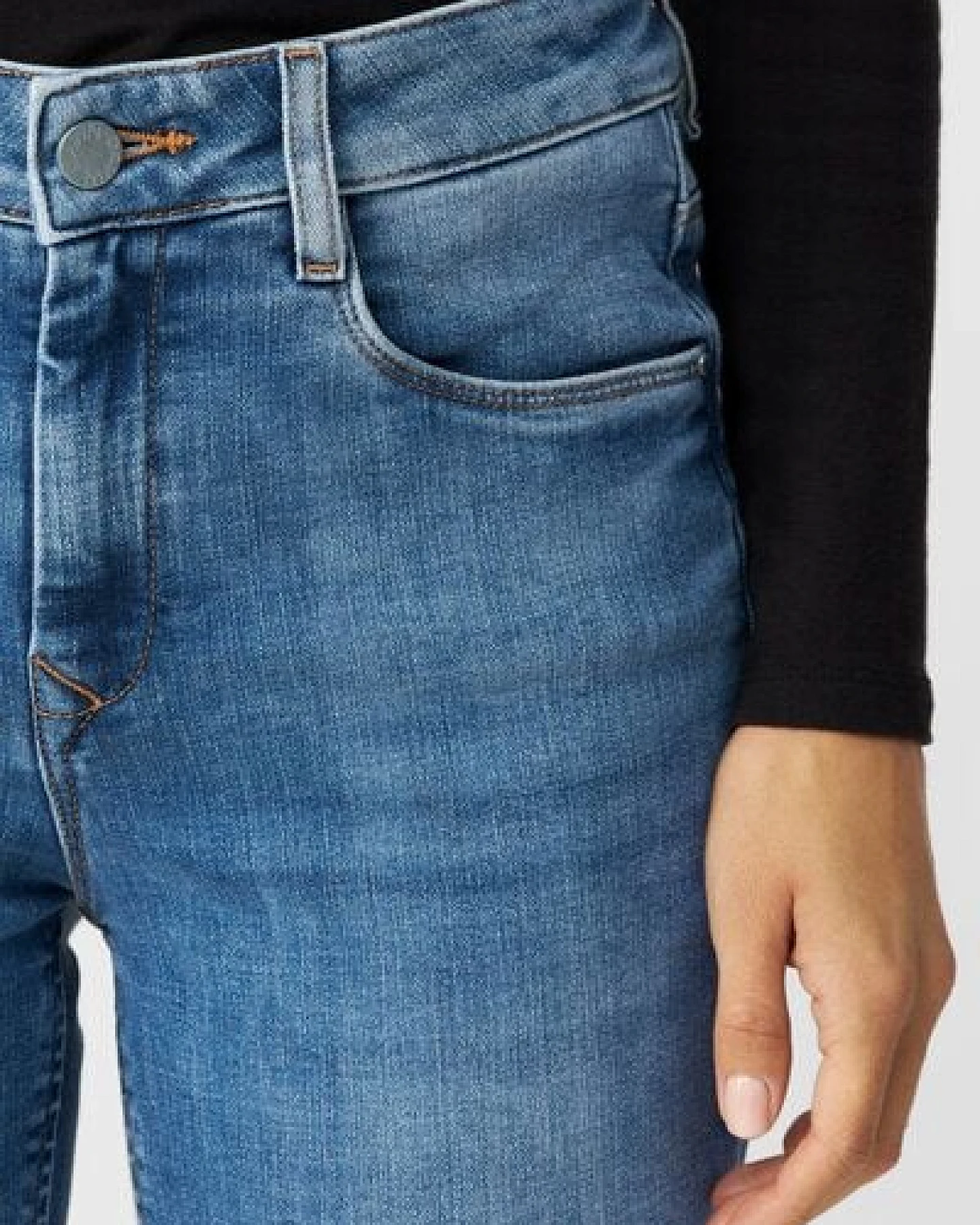 Damen Jeans STELLAR Slim Straight DAWN Bio-Baumwolle – Ansicht 4