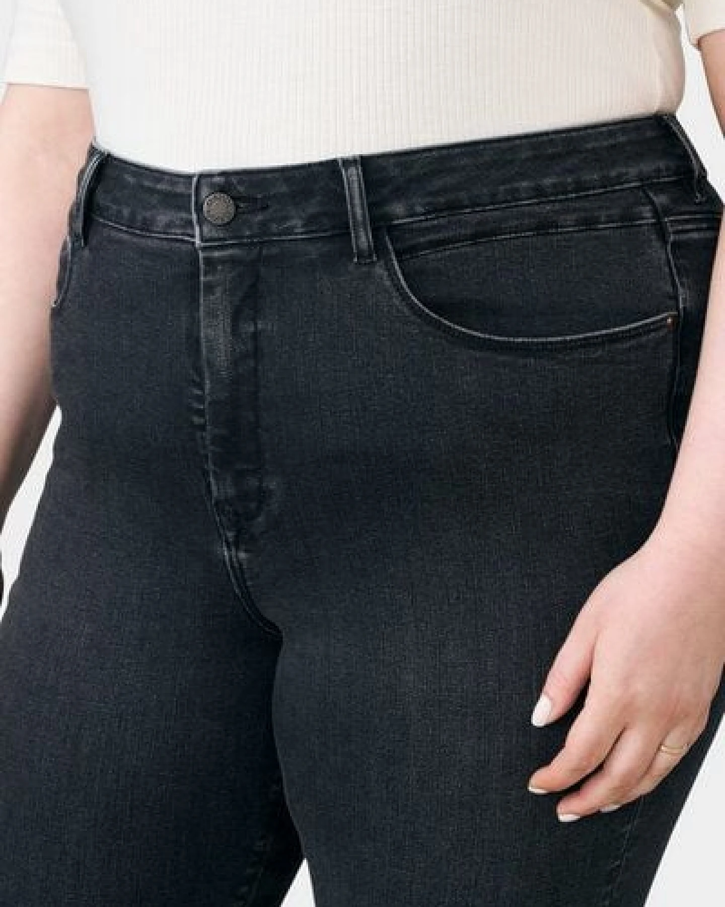 Damen Jeans SUN UP Organic Powerstretch DAWN Bio-Baumwolle Curvy – Ansicht 4