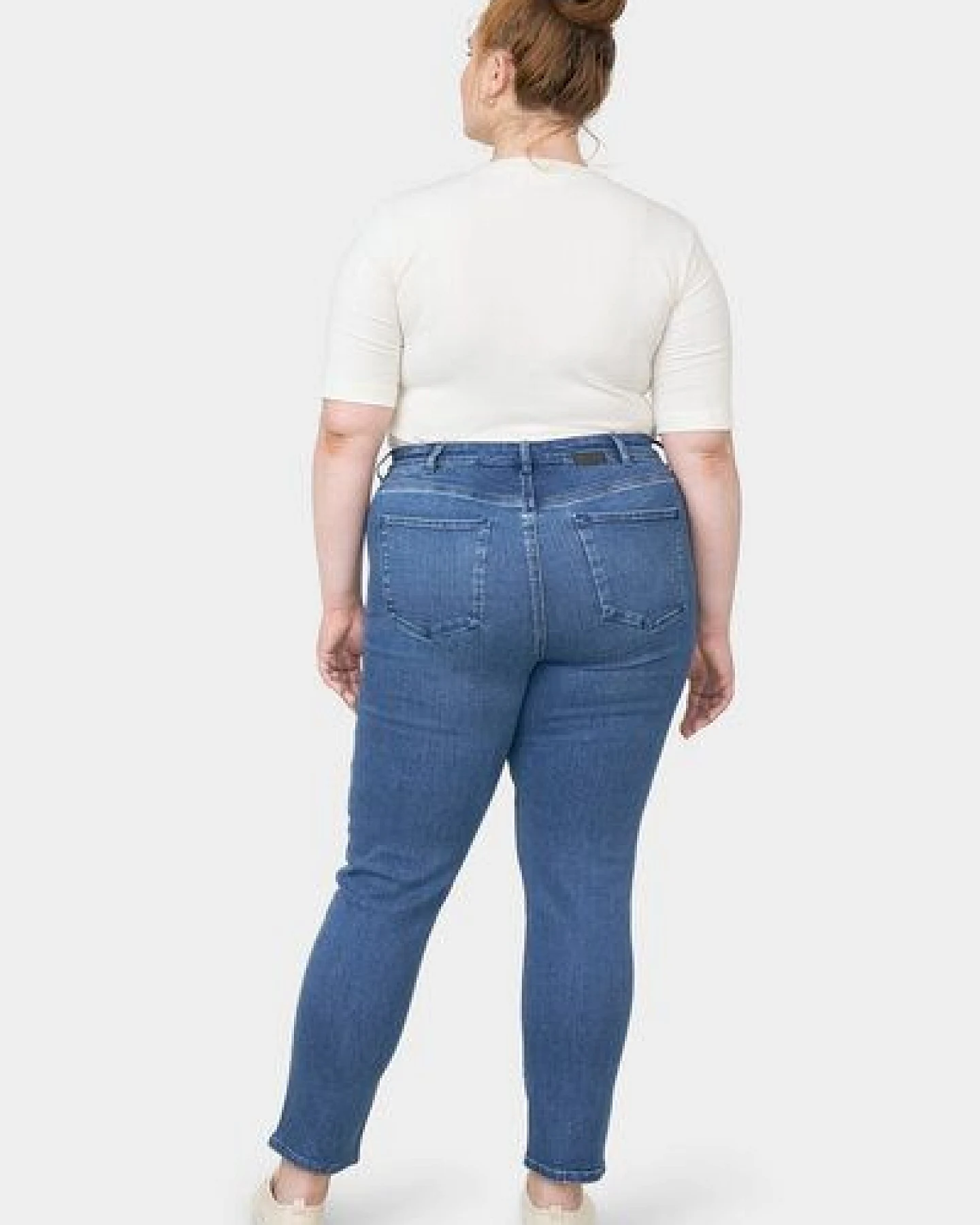 Damen Jeans SUN UP Organic Powerstretch DAWN Bio-Baumwolle Curvy – Ansicht 3