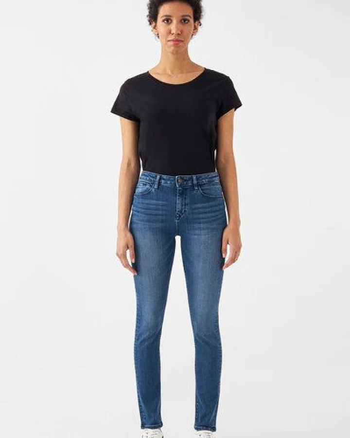 Produktseite: Damen Jeans SUN UP Powerstretch DAWN Bio-Baumwolle