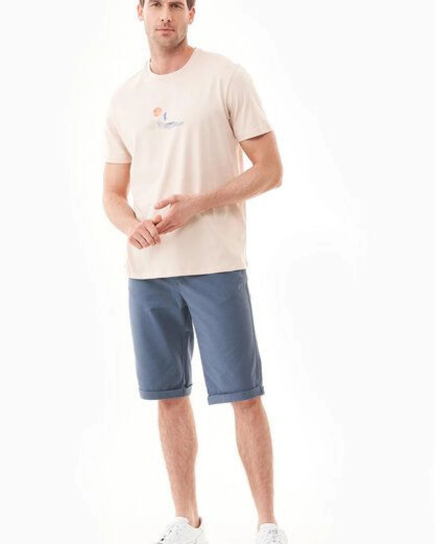 ORGANICATION T-Shirt aus Bio-Baumwolle mit Print – Ansicht 2