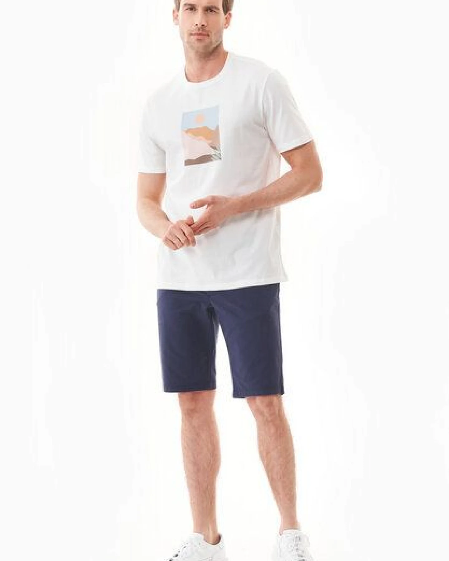 ORGANICATION T-Shirt aus Bio-Baumwolle mit Print – Ansicht 2