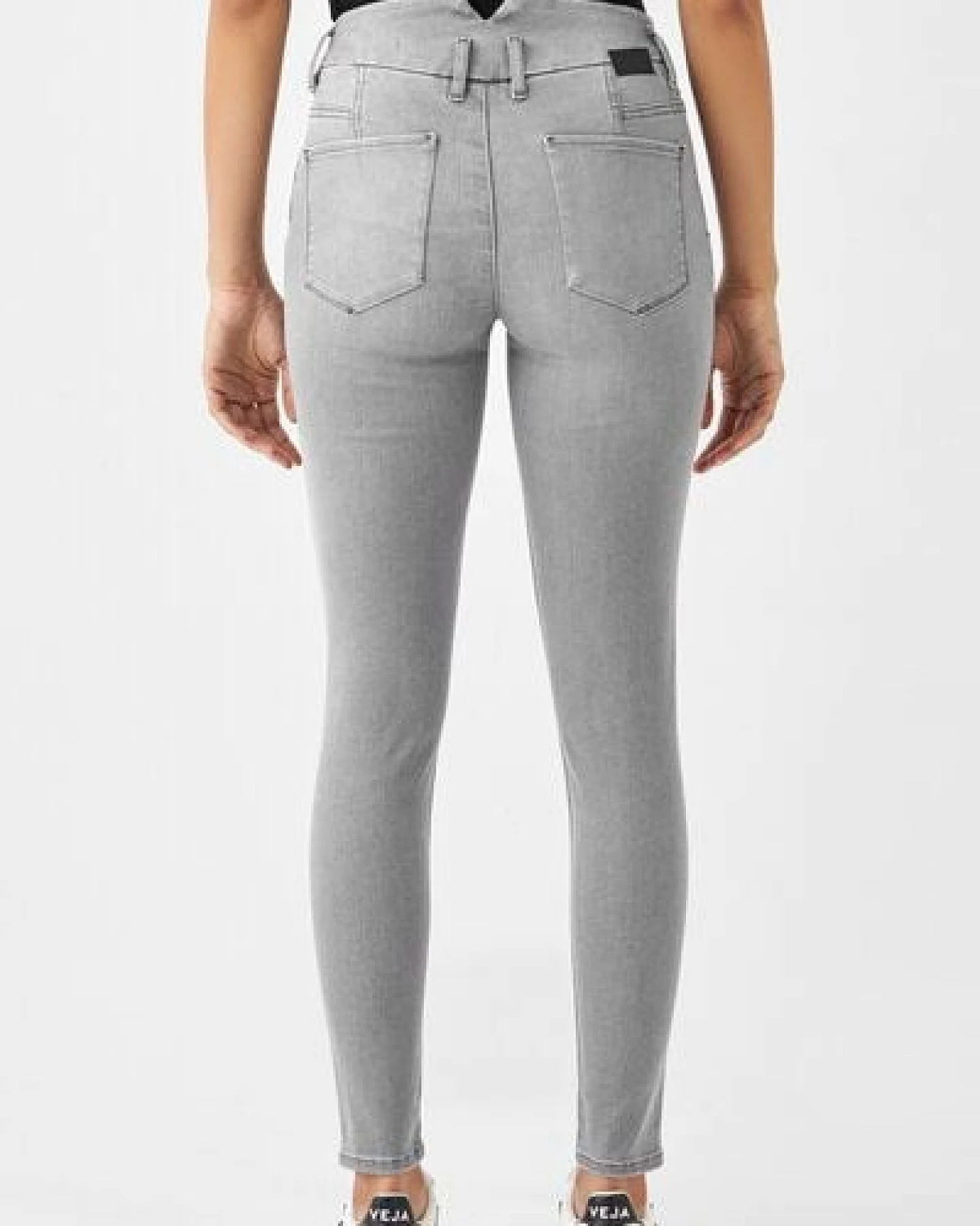 Damen Jeans SUN UP Powerstretch Design Details DAWN Bio-Baumwolle – Ansicht 3