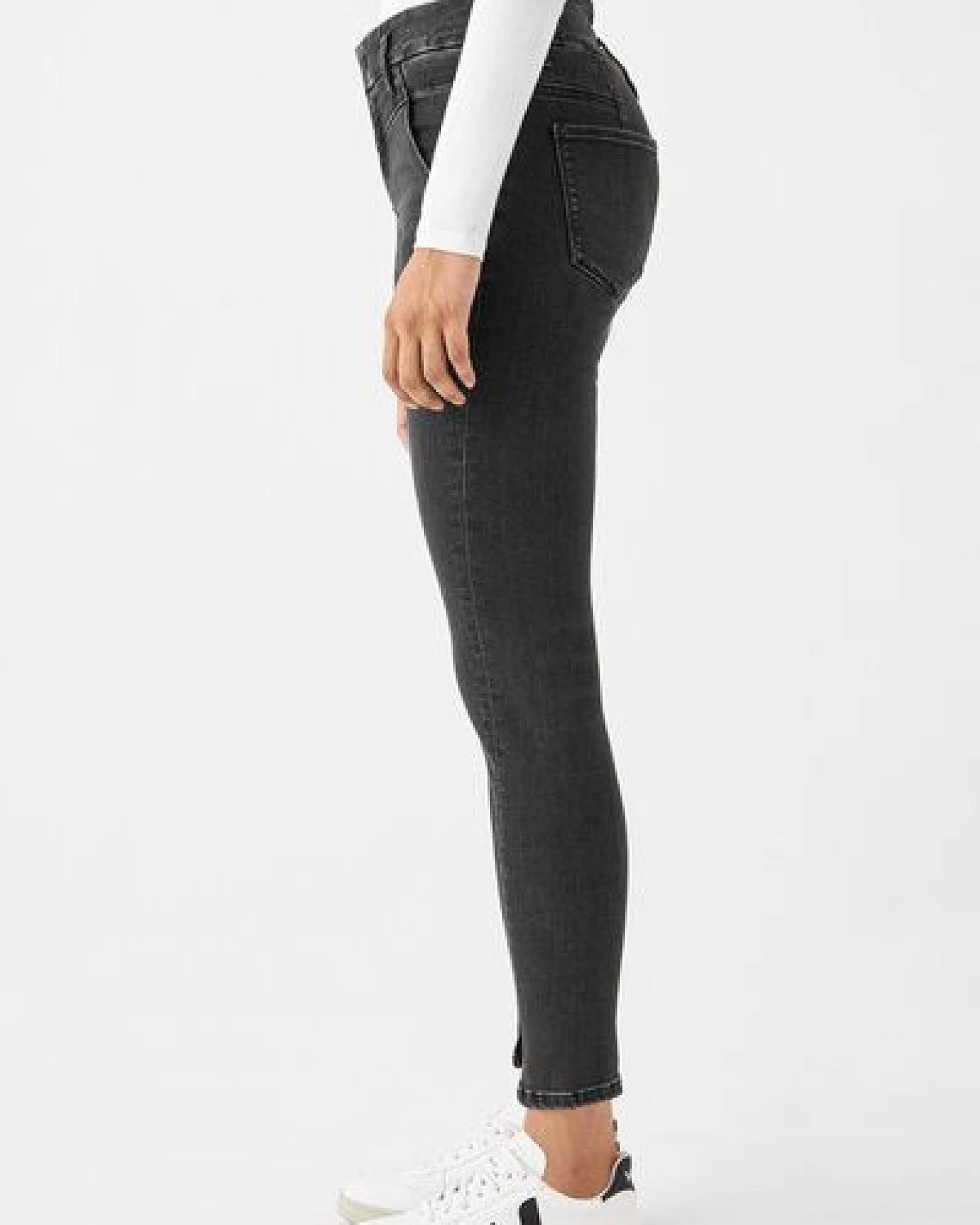 Damen Jeans SUN UP Powerstretch Design Details DAWN Bio-Baumwolle – Ansicht 2