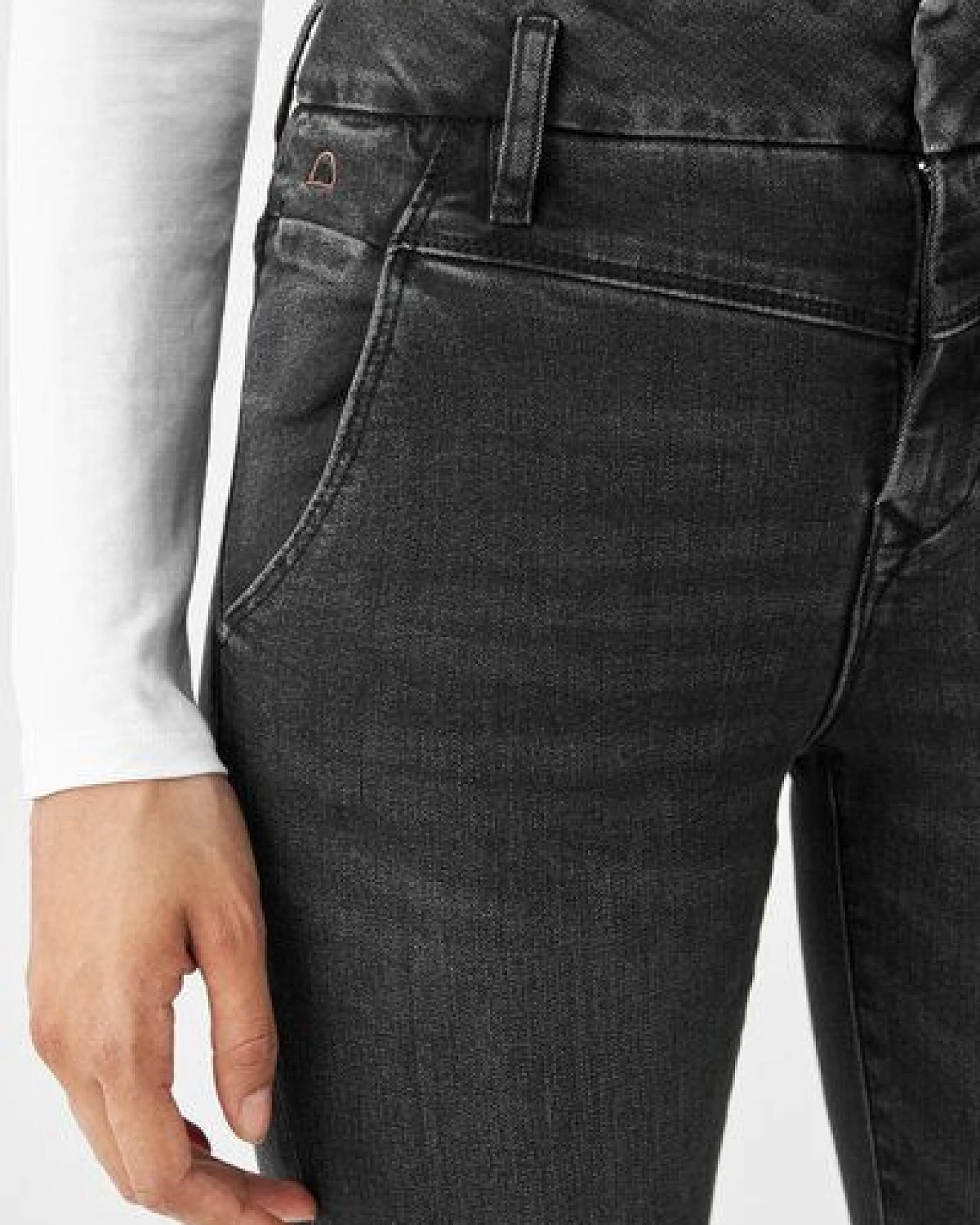 Damen Jeans SUN UP Powerstretch Design Details DAWN Bio-Baumwolle – Ansicht 4