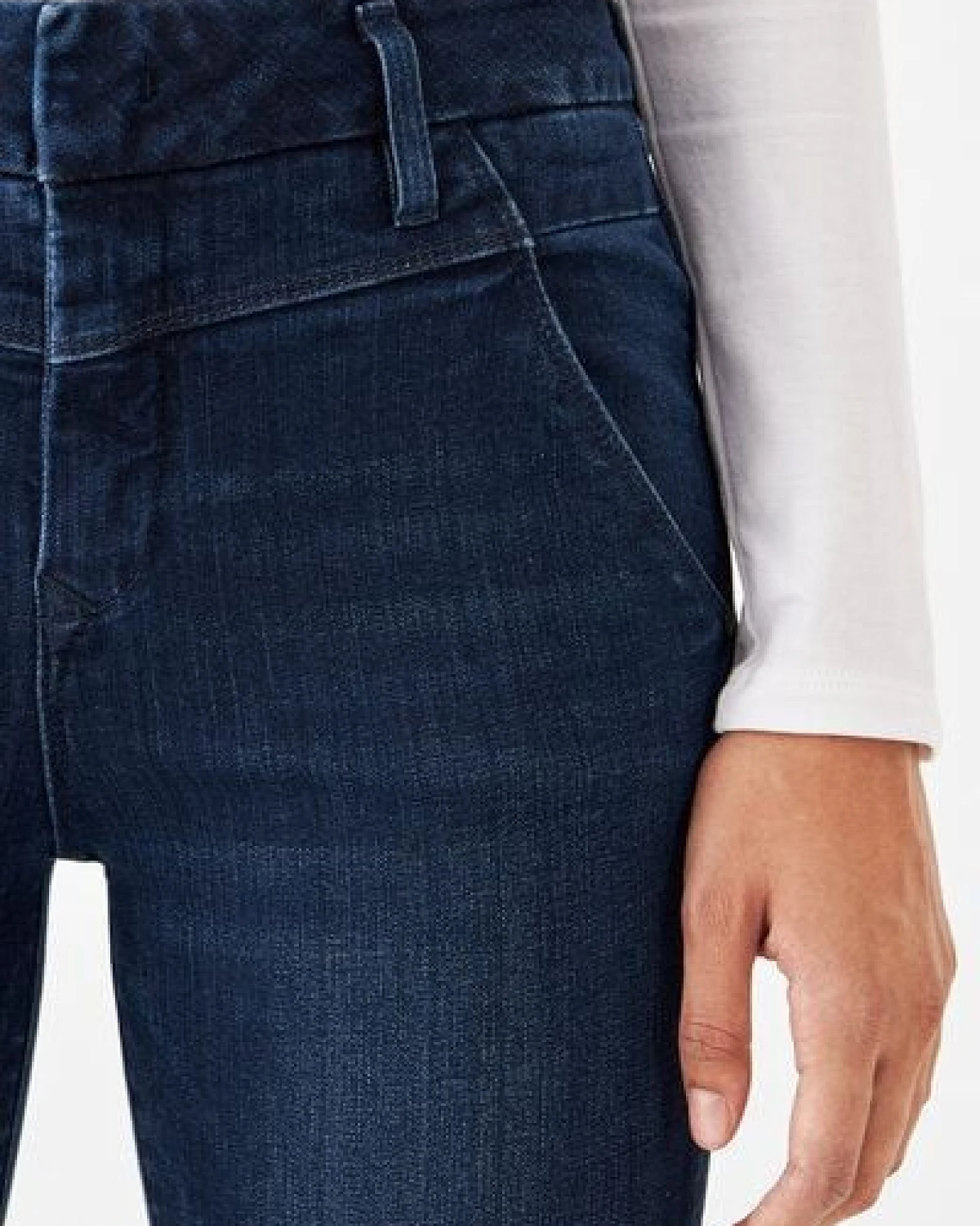 Damen Jeans SUN UP Powerstretch Design Details DAWN Bio-Baumwolle – Ansicht 4