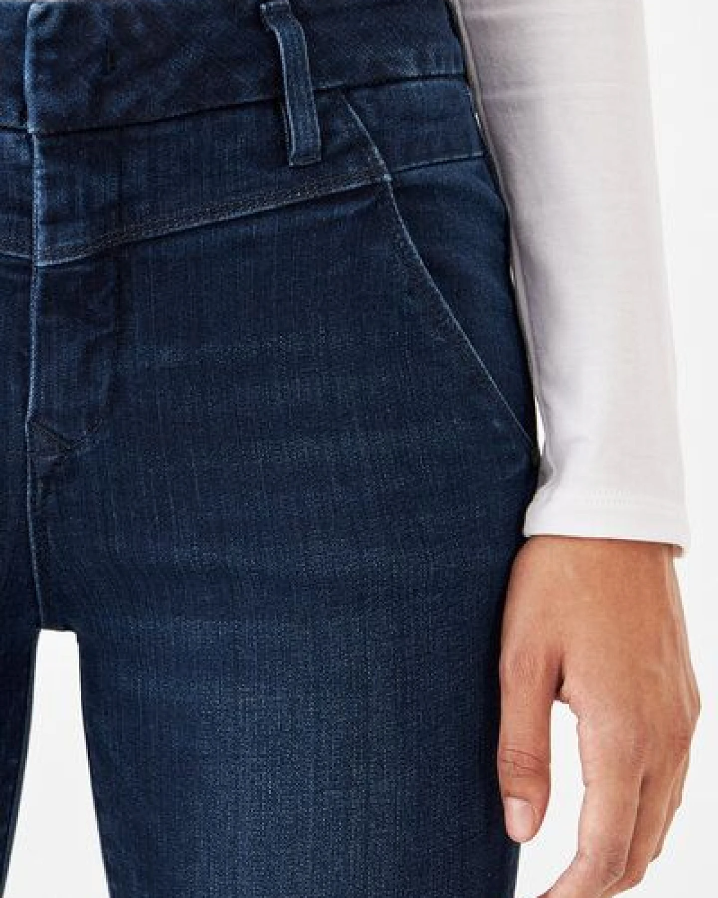 Damen Jeans SUN UP Powerstretch Design Details DAWN Bio-Baumwolle – Ansicht 4