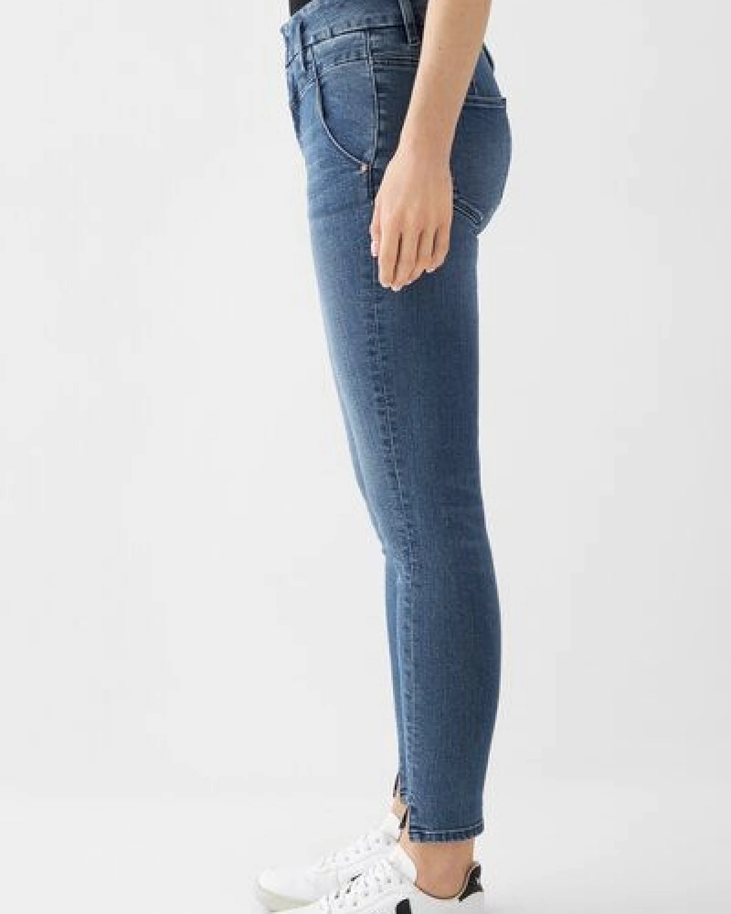 Damen Jeans SUN UP Powerstretch Design Details DAWN Bio-Baumwolle – Ansicht 2