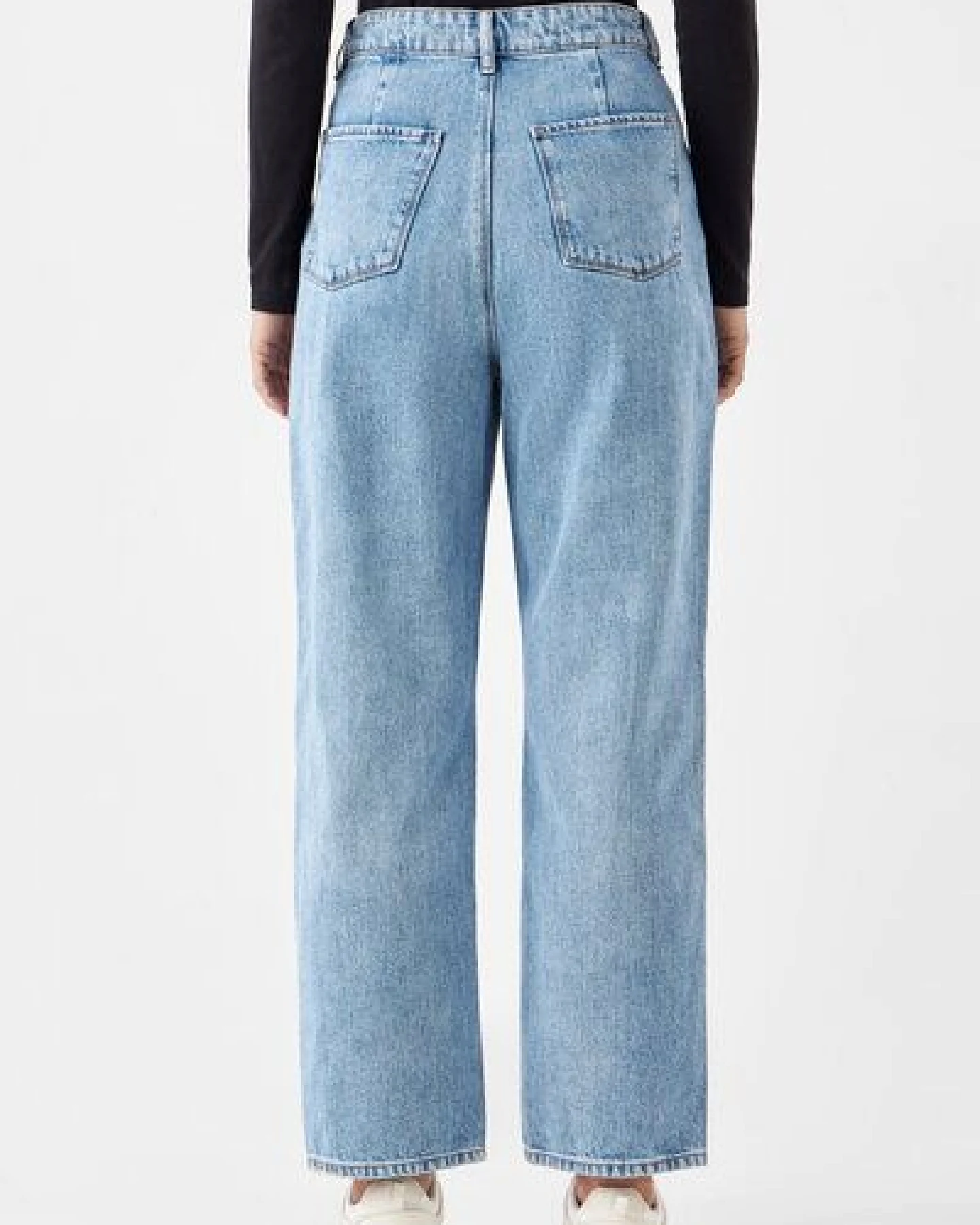 Damen Jeans Wide Straight Non-Stretch DAWN Bio-Baumwolle – Ansicht 3